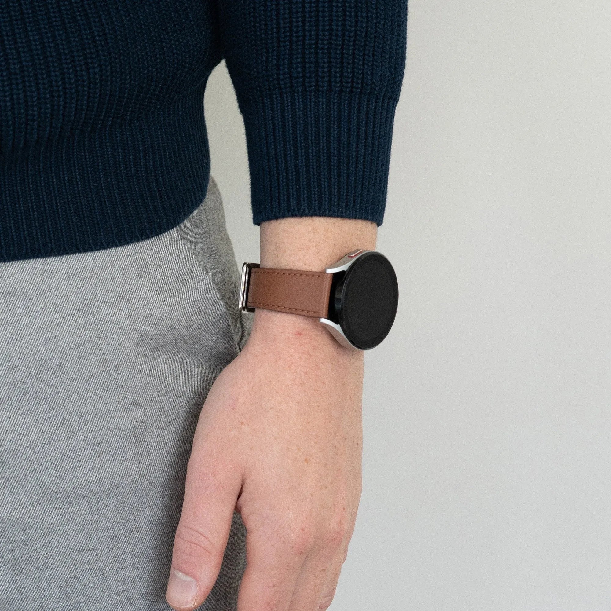 Bandz Coros Apex 2 lederen band 'Deluxe' (bruin)