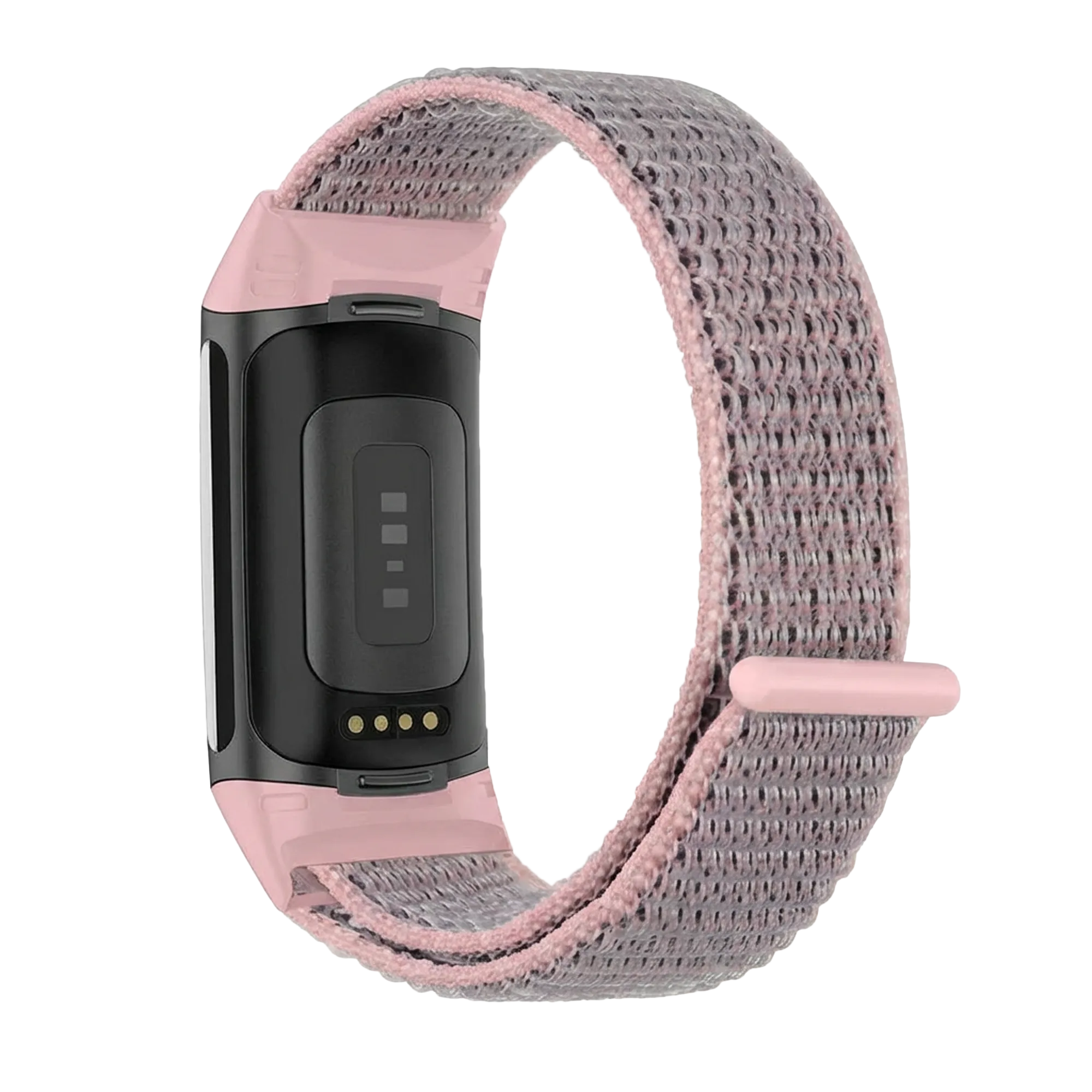 Fitbit Charge 5 nylon bandje (roze)
