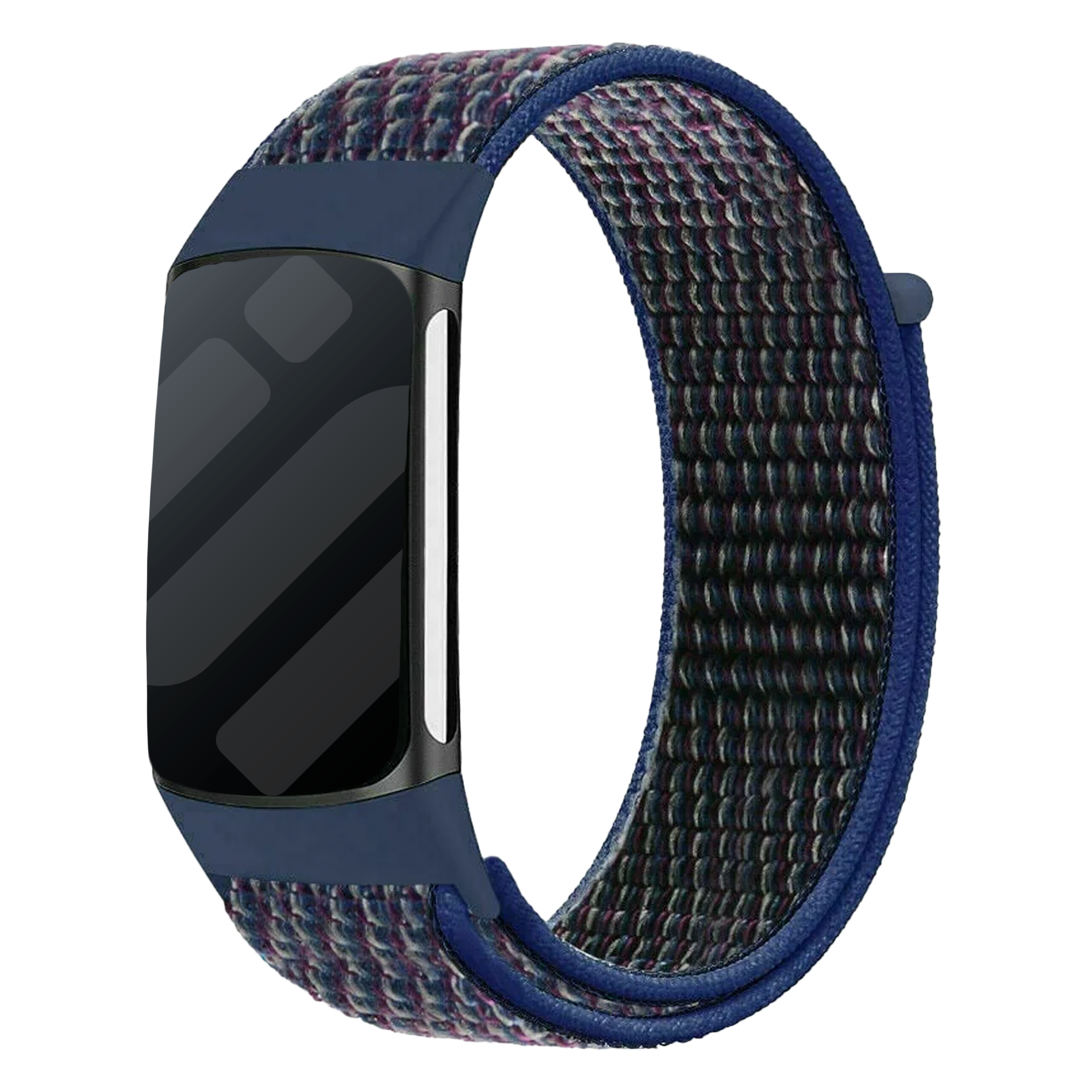 Fitbit Charge 5 nylon bandje (indigo blauw)