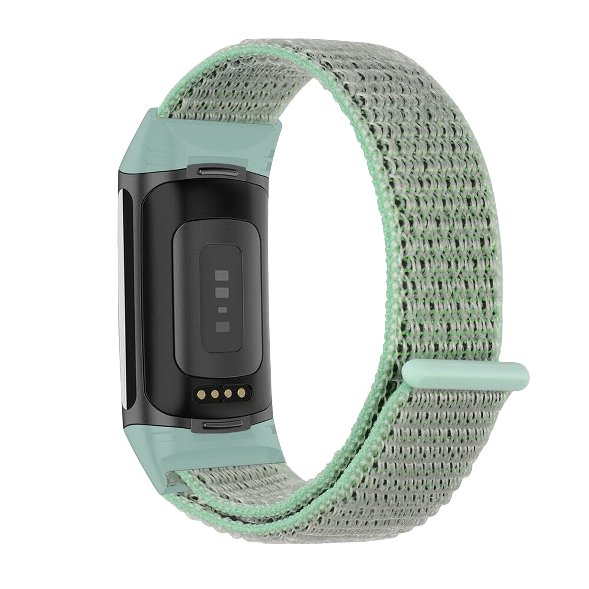Fitbit Charge 6 nylon bandje (mint)