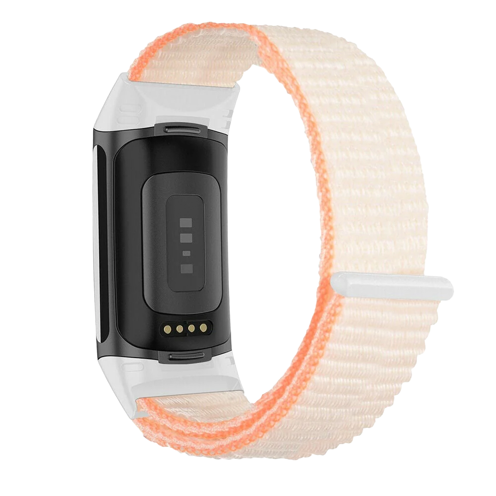 Fitbit Charge 5 nylon bandje (beige)