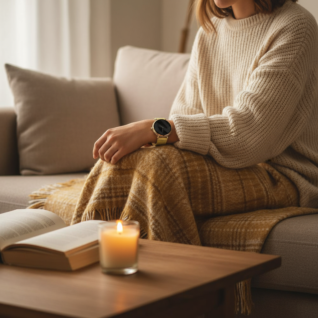 Bandz Garmin Lily 2 Milanese Loop Strap (Gold)