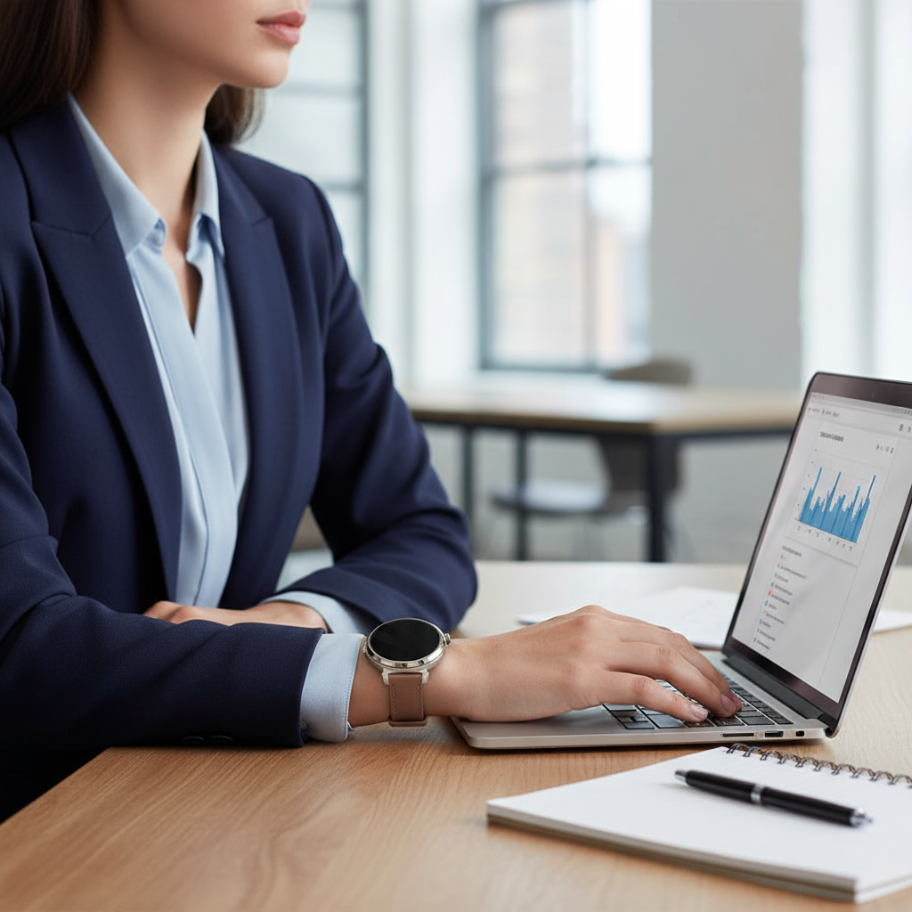 Leren horlogeband 14mm - universeel - bruin