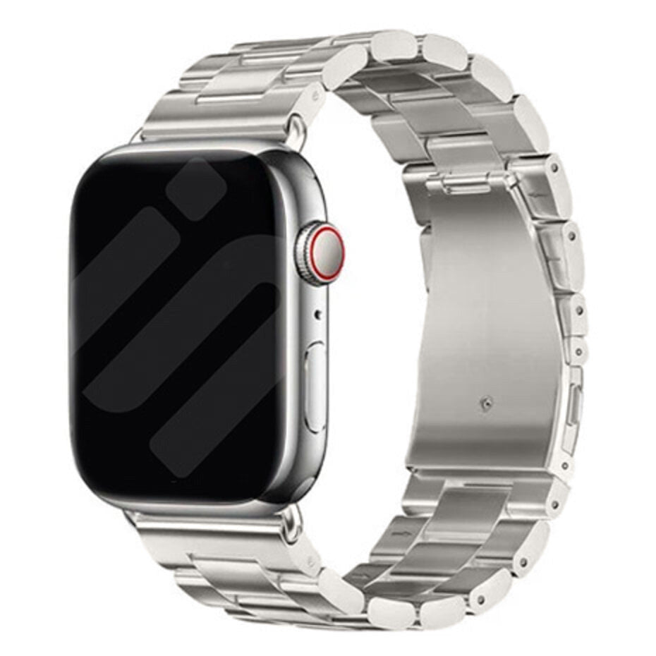 Apple Watch stalen band (titanium)
