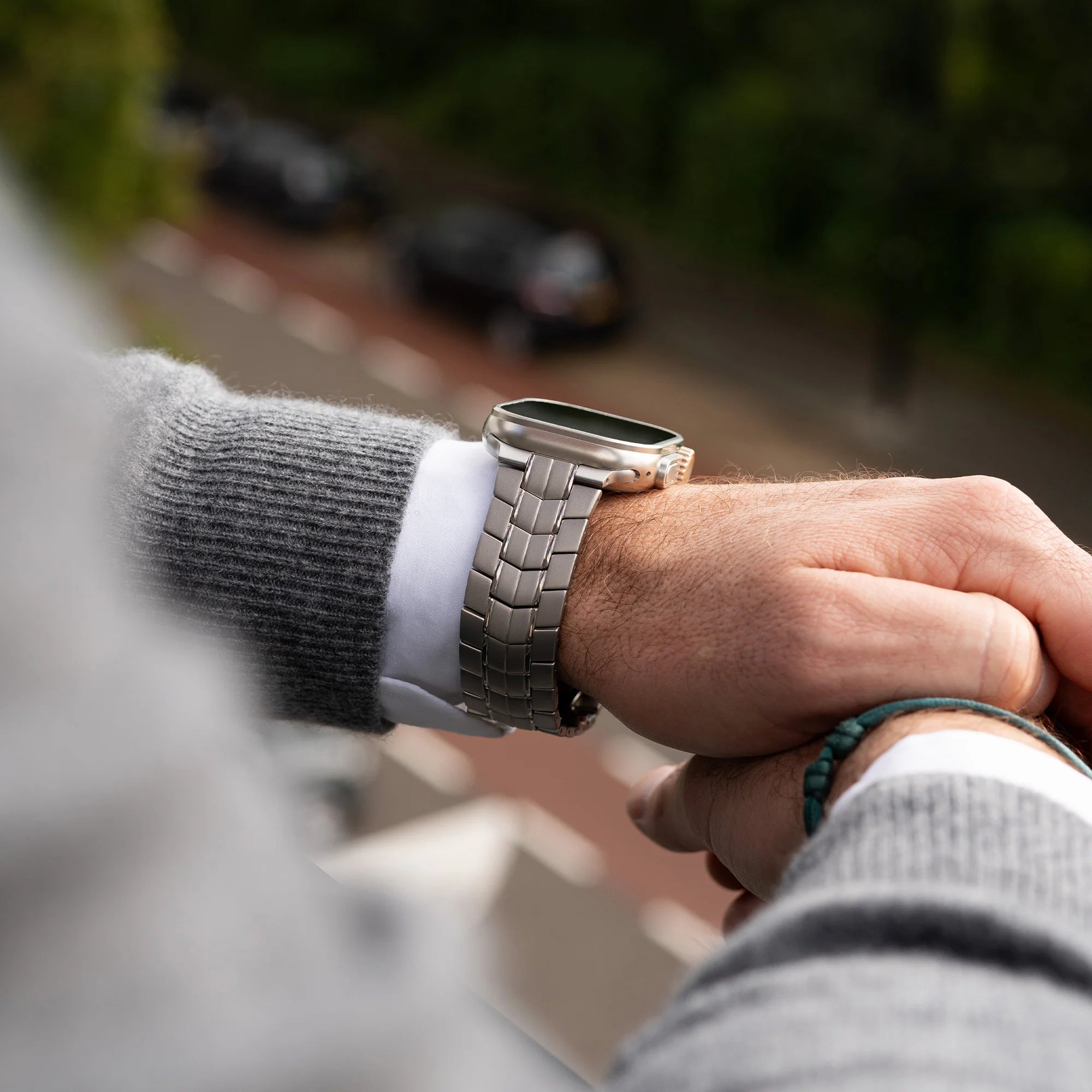 Bandz Apple Watch titanium band 'Supreme' (titanium)