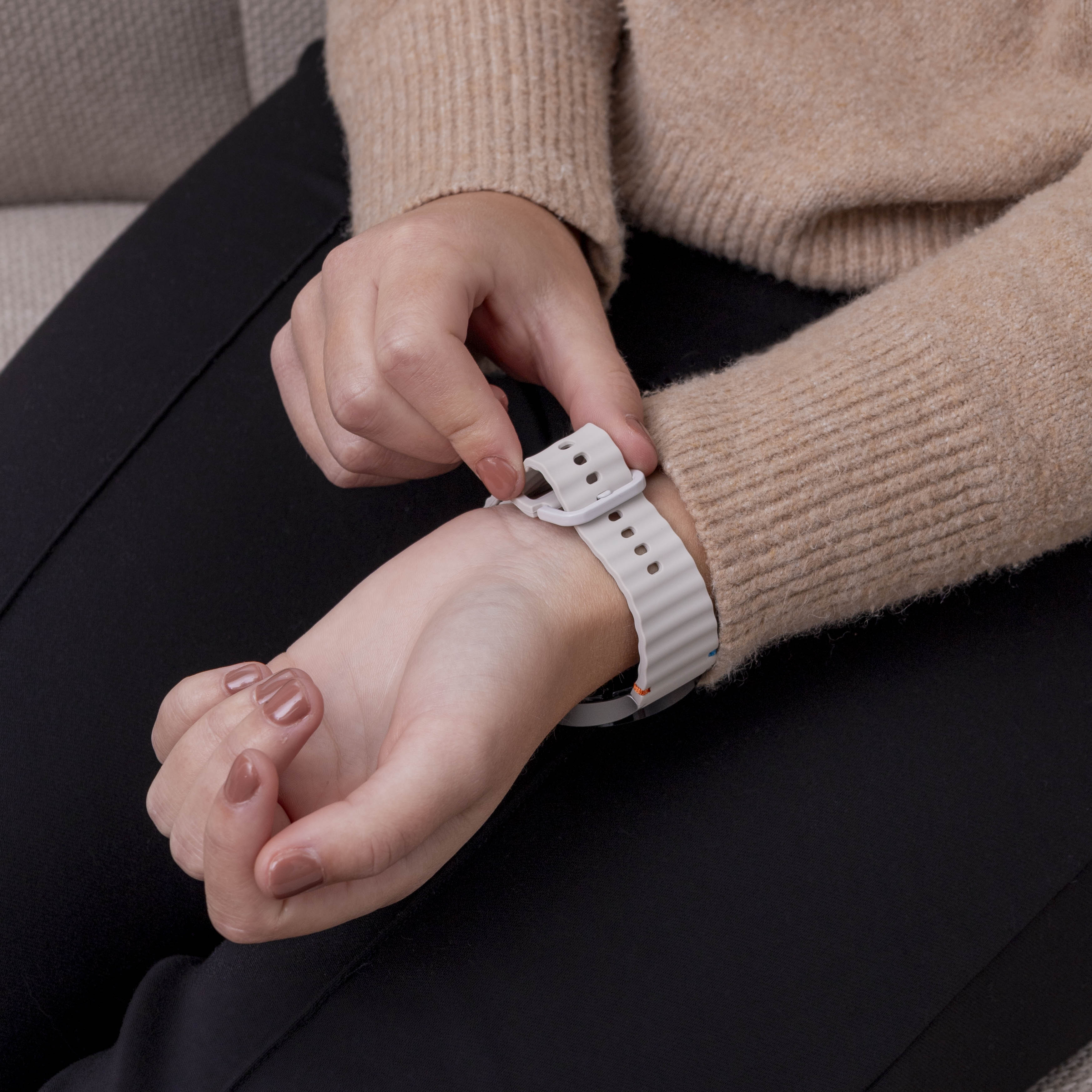 Samsung Galaxy Watch 5 40mm Wave bandje (sterrenlicht)