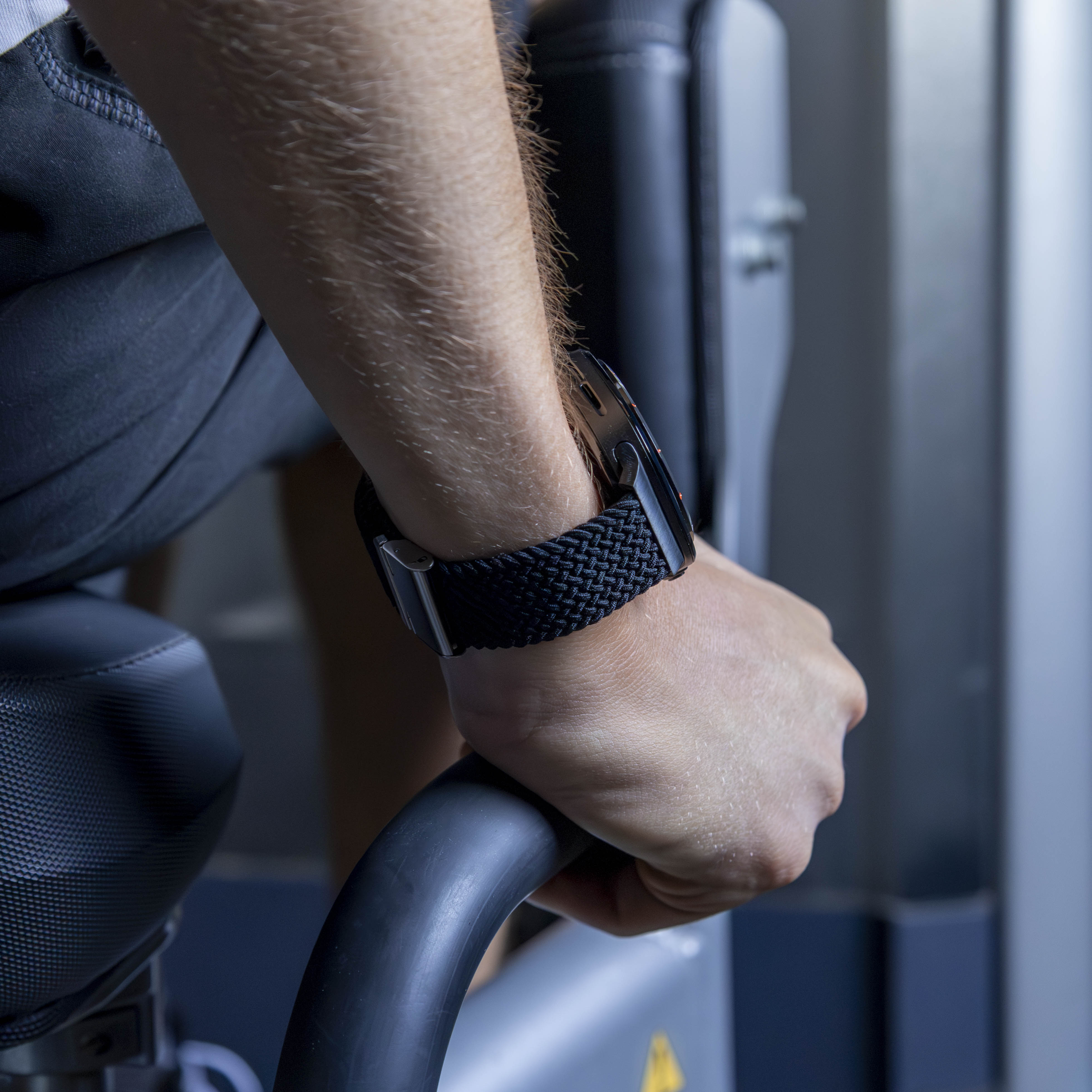 Samsung Galaxy Watch Ultra Braided Nylon Strap (Black)