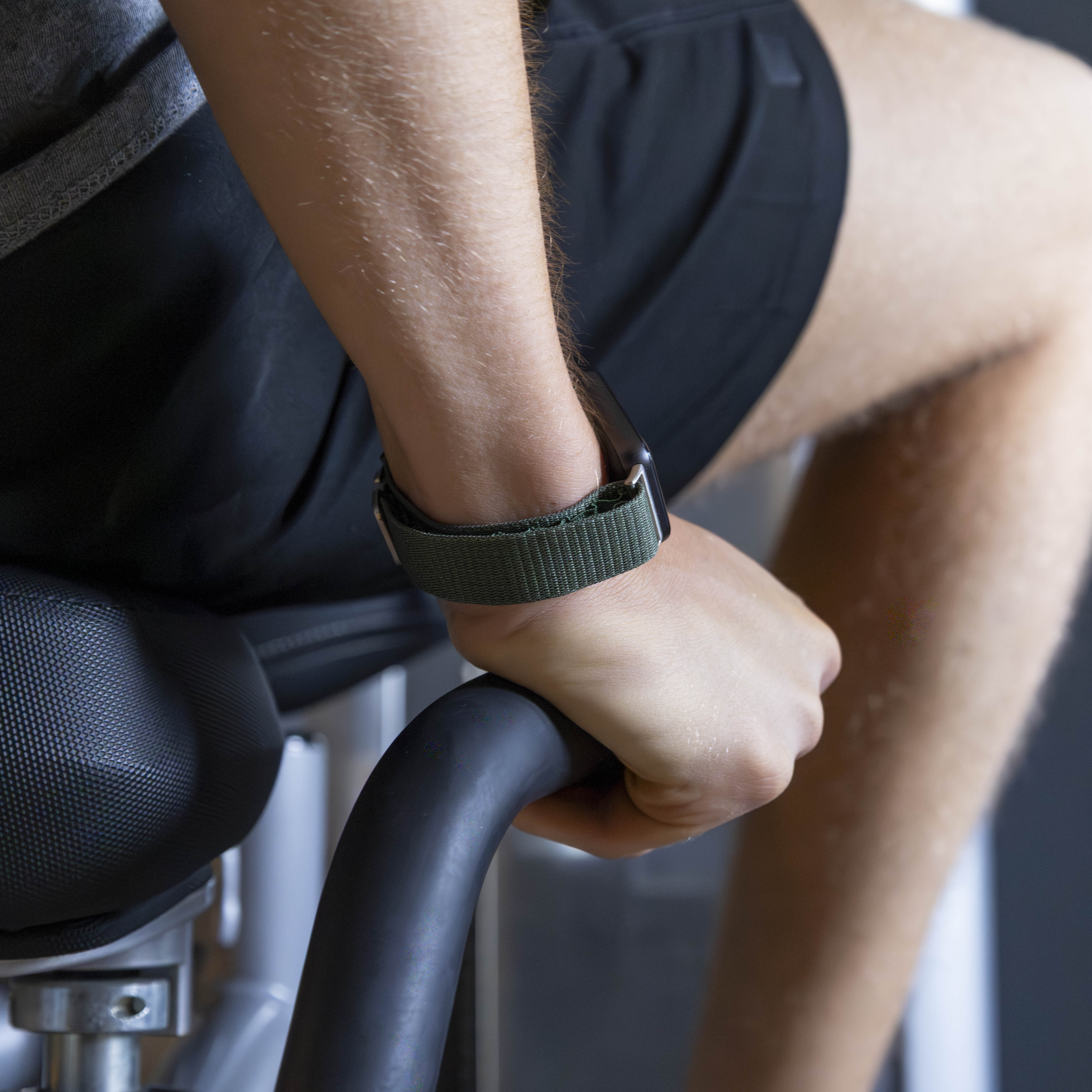 Samsung Galaxy Fit 3 alpine nylon bandje (groen)