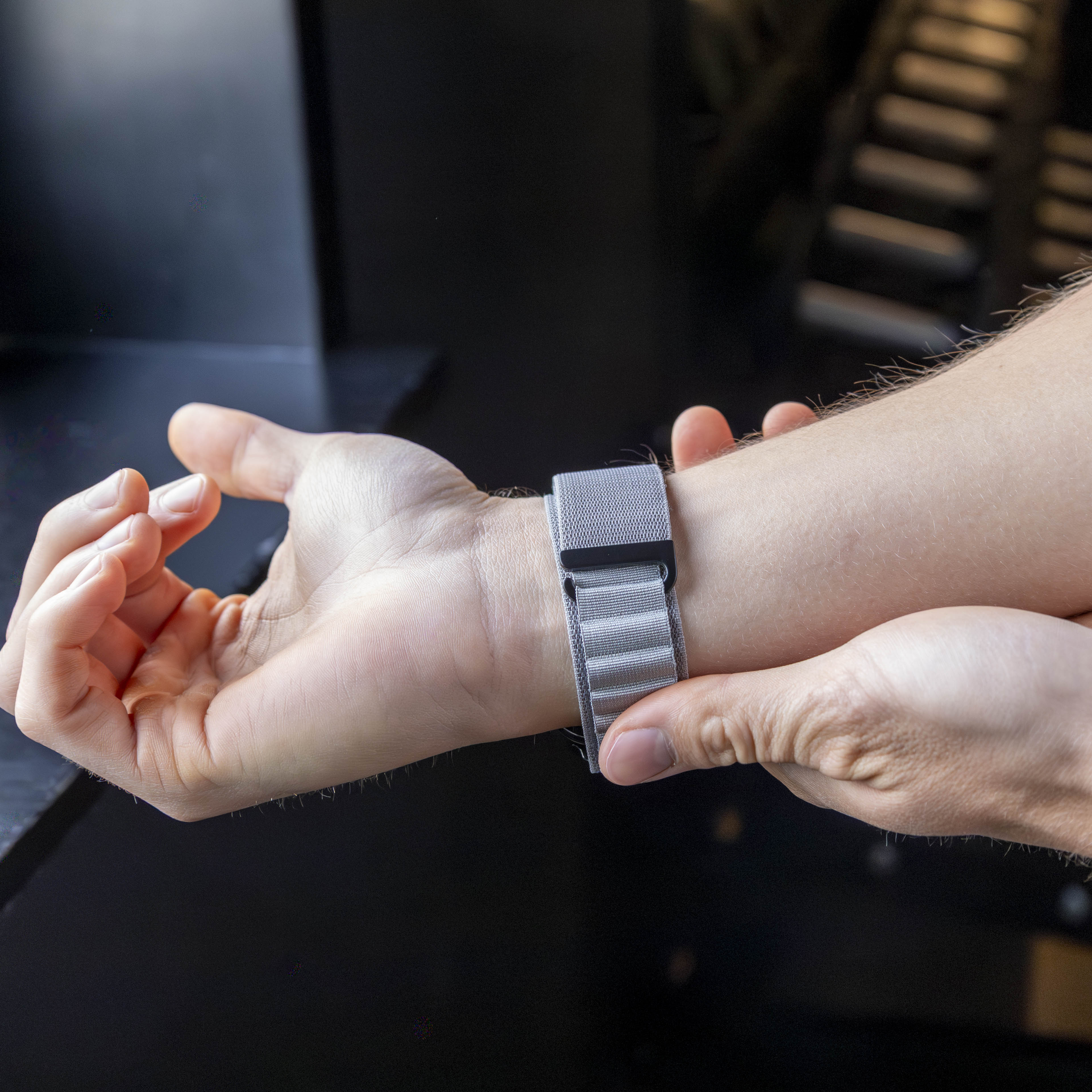 Samsung Galaxy Watch Ultra Alpine band (grijsblauw)