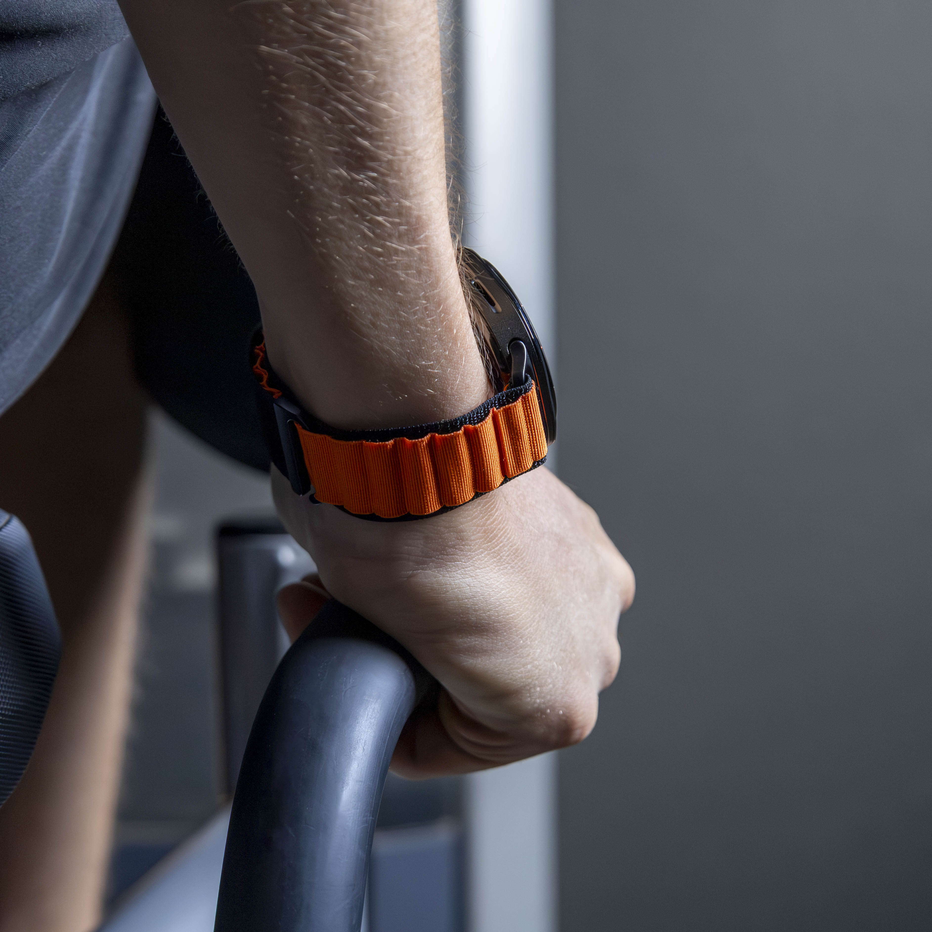 Samsung Galaxy Watch Ultra Alpine band (zwart/oranje)