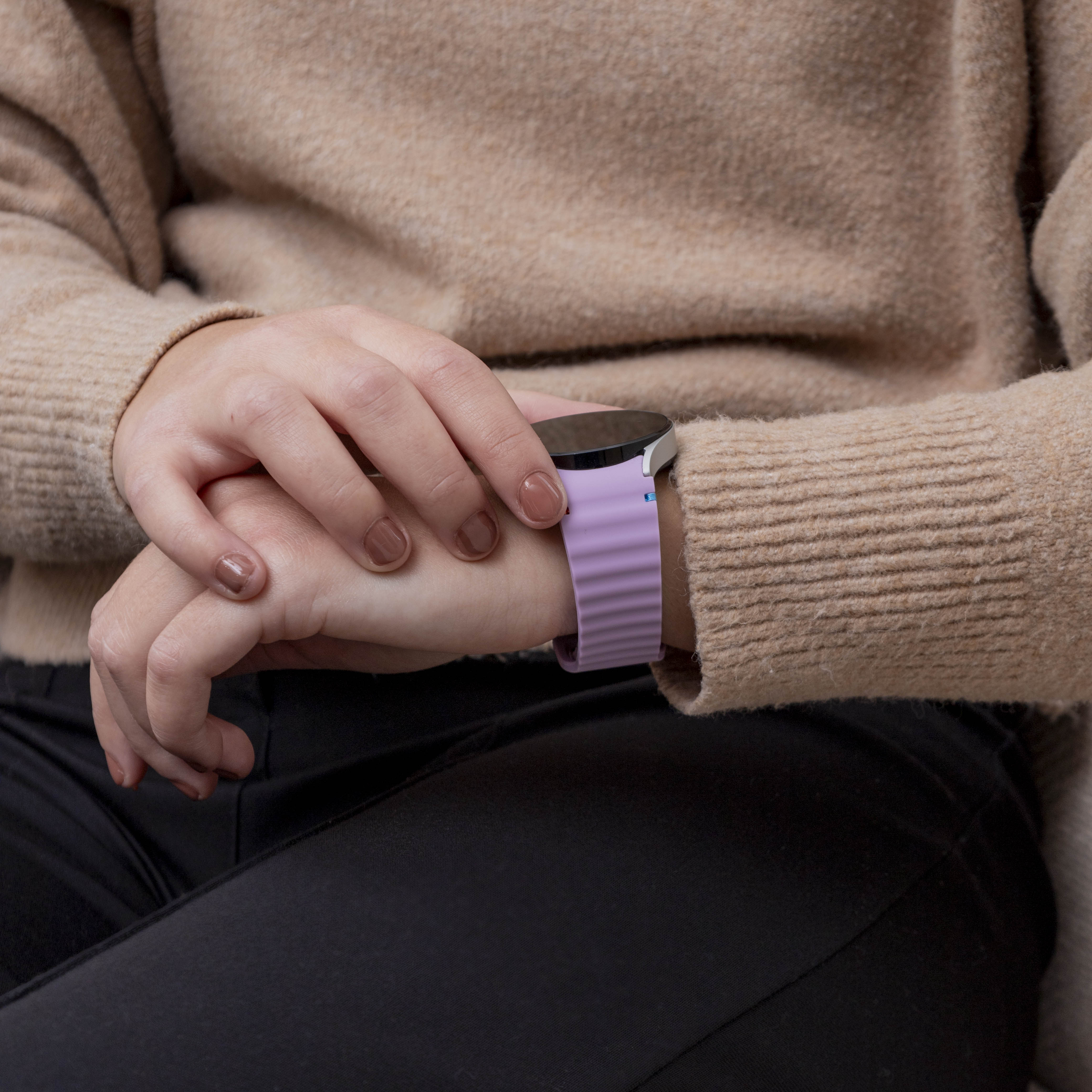 Samsung Galaxy Watch 7 - 44mm Wave bandje (lavendel)