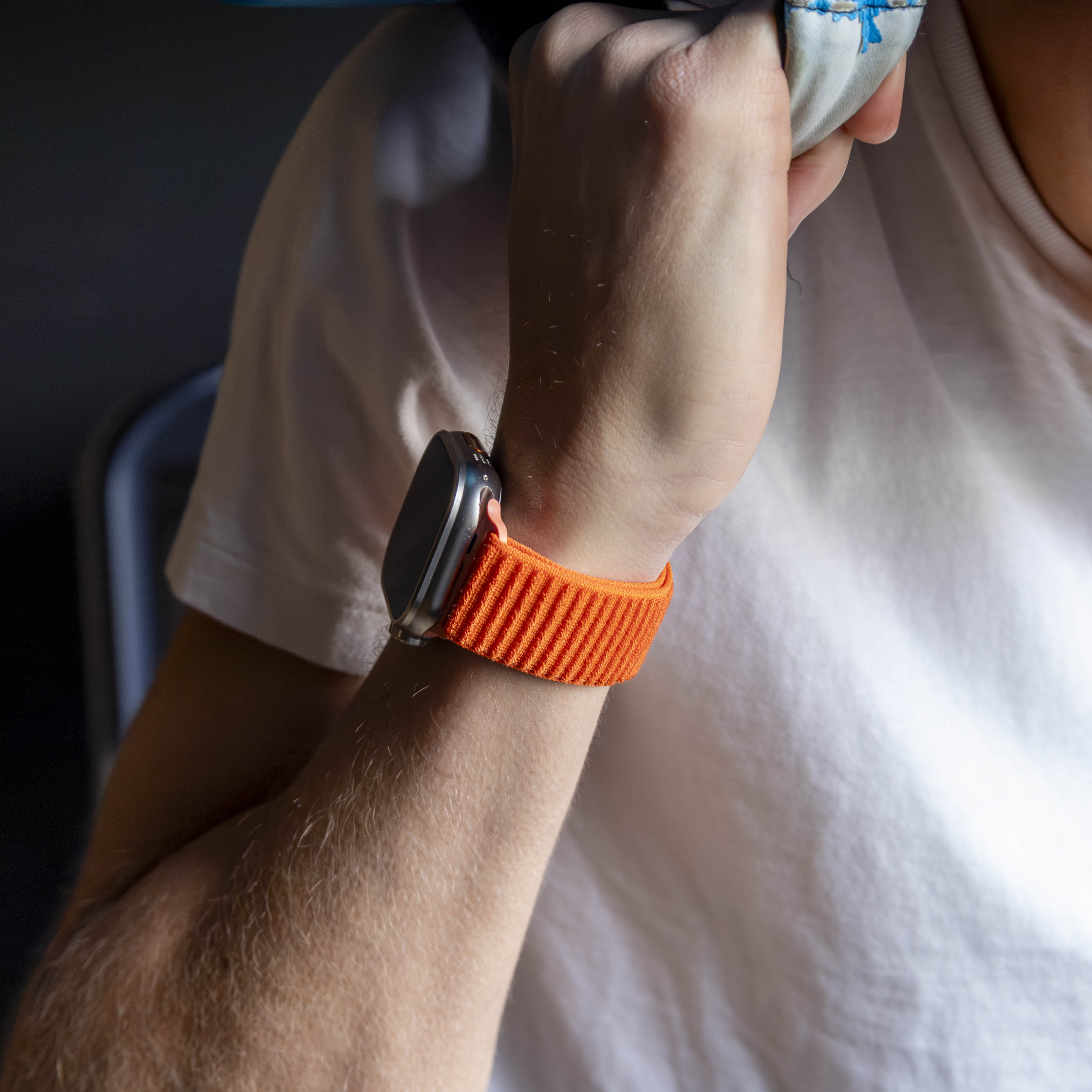 Apple Watch wave nylon band (oranje)