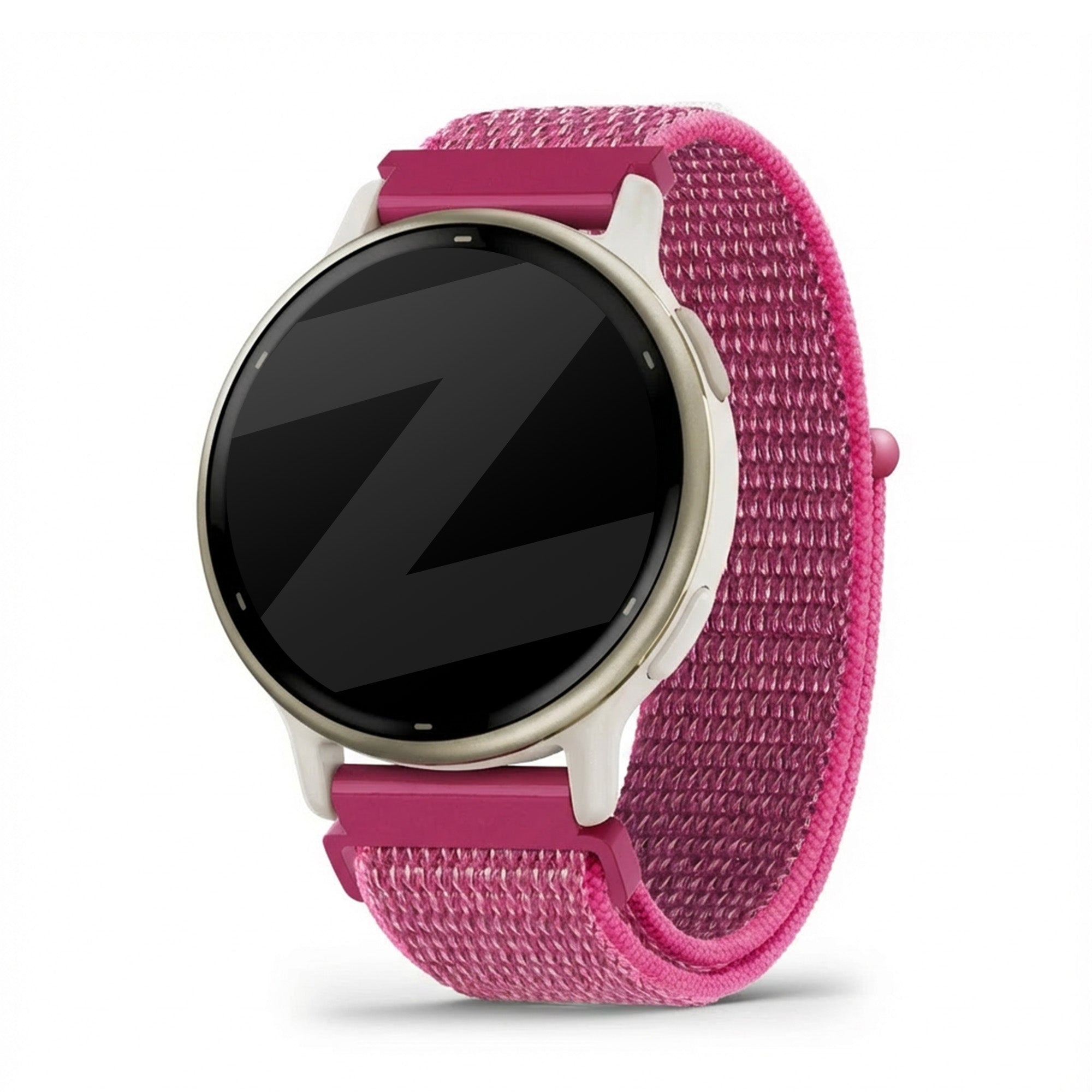 Bandz Garmin Vivoactive 5 nylon loop band (dragonfruit)