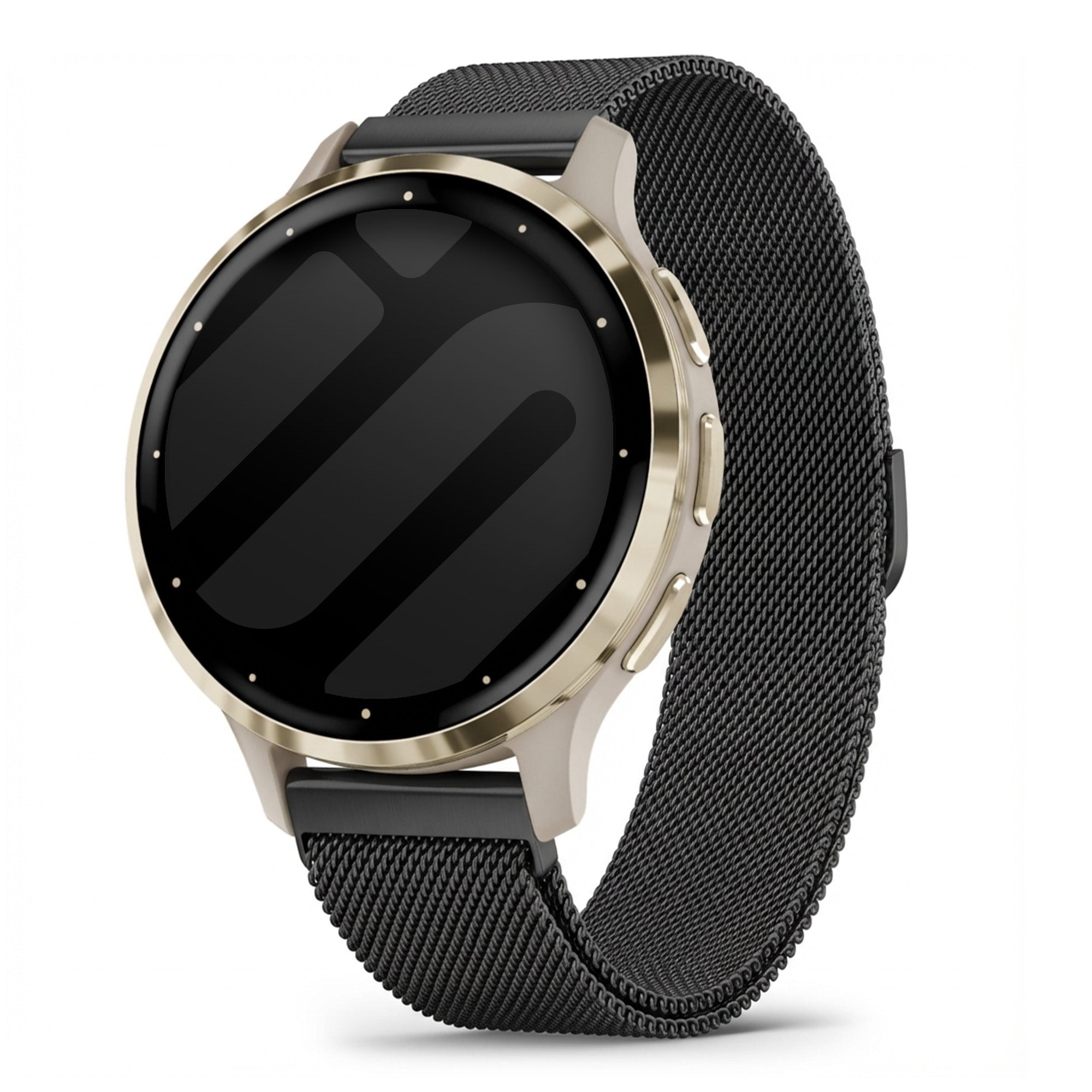 Garmin Venu 3s Milanese band (zwart)
