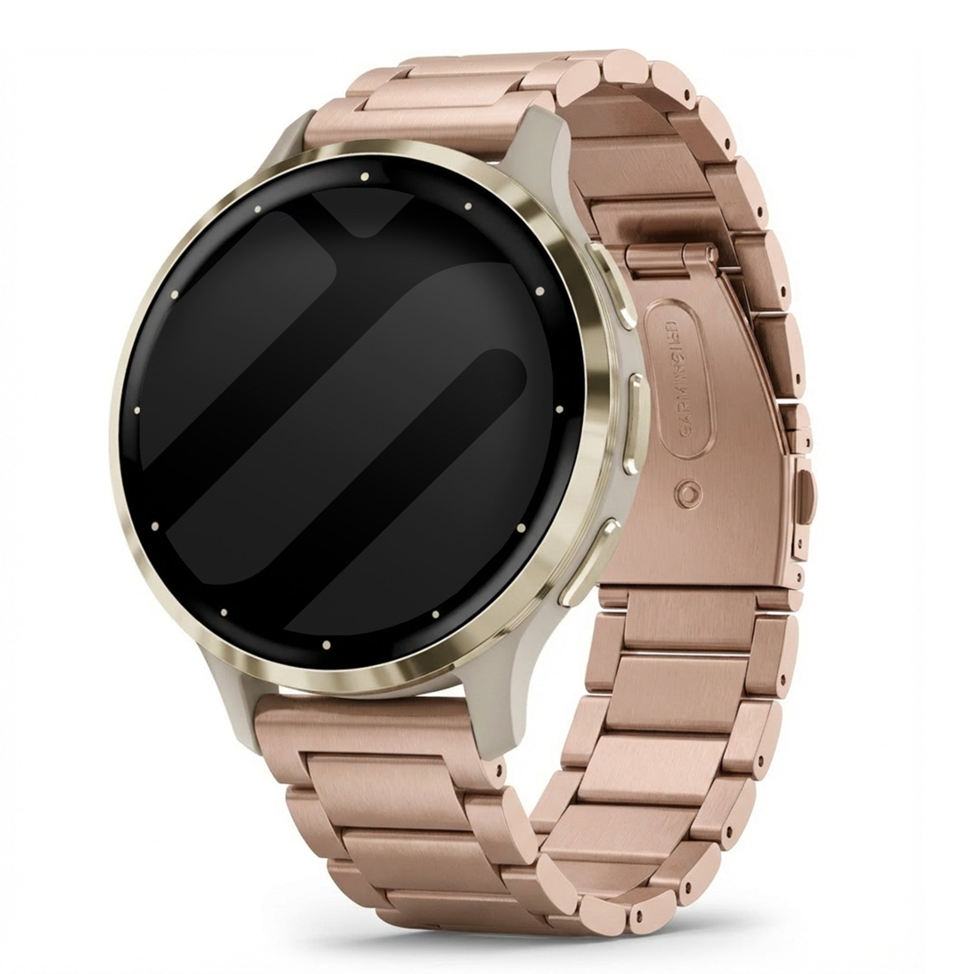 Garmin Venu 3s stalen band (rosé goud)