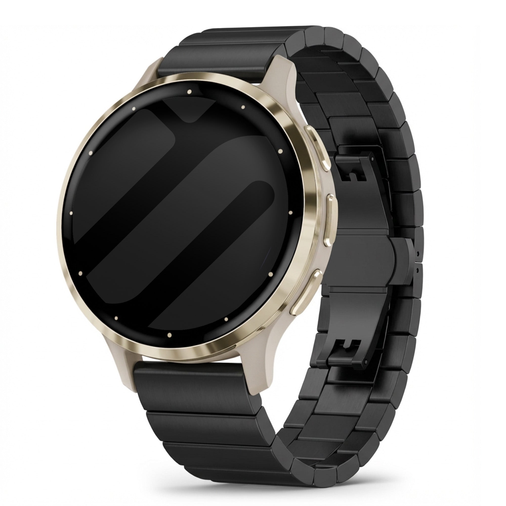 Garmin Venu 3s metalen band (zwart)