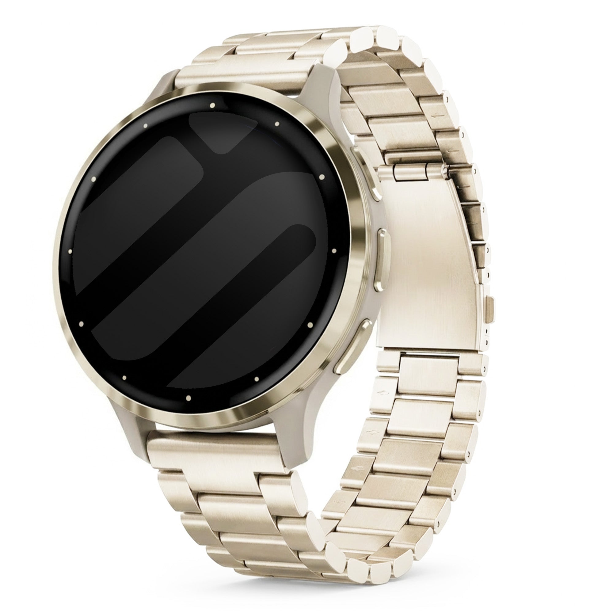 Garmin Venu 3s stalen band (sterrenlicht)