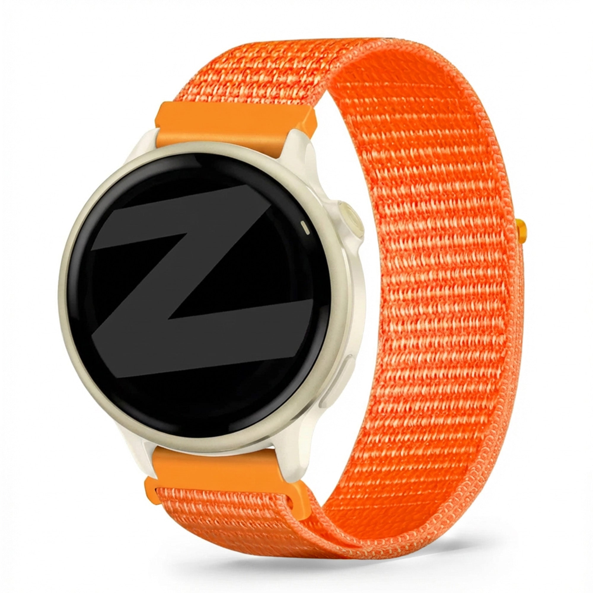 Bandz Garmin Vivoactive 6 nylon loop band (oranje)