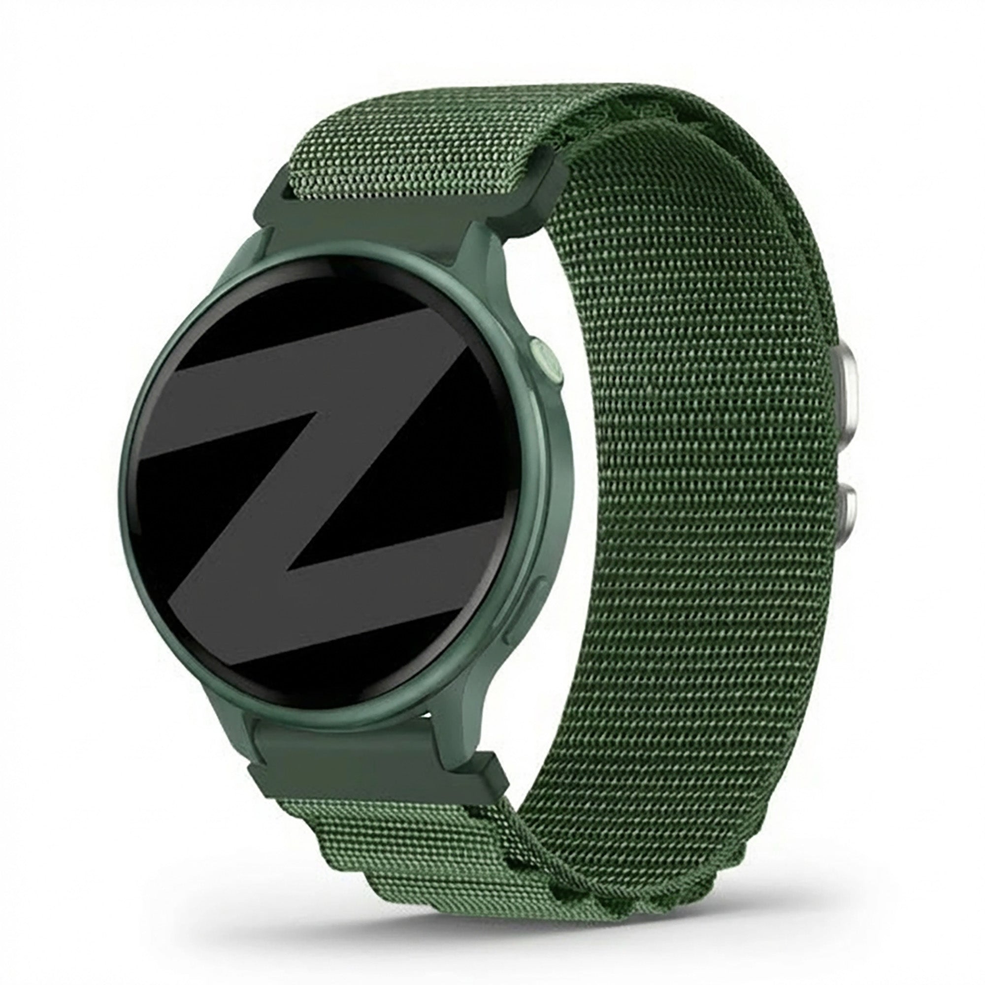 Bandz Garmin Vivoactive 6 Alpine nylon band (groen)