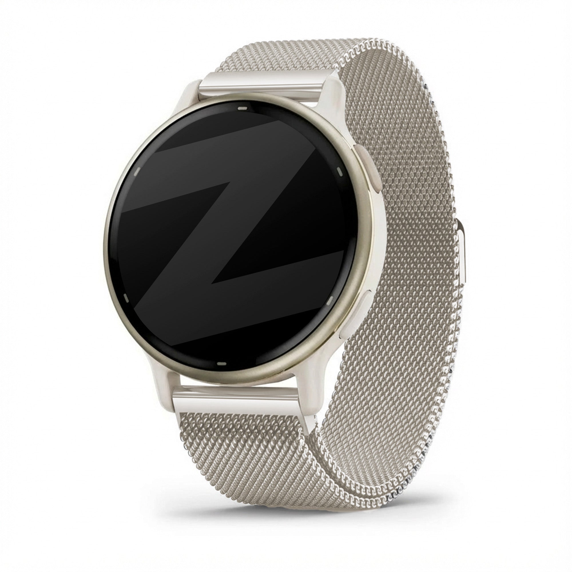 Bandz Garmin Vivoactive 5 Milanese loop band (sterrenlicht)