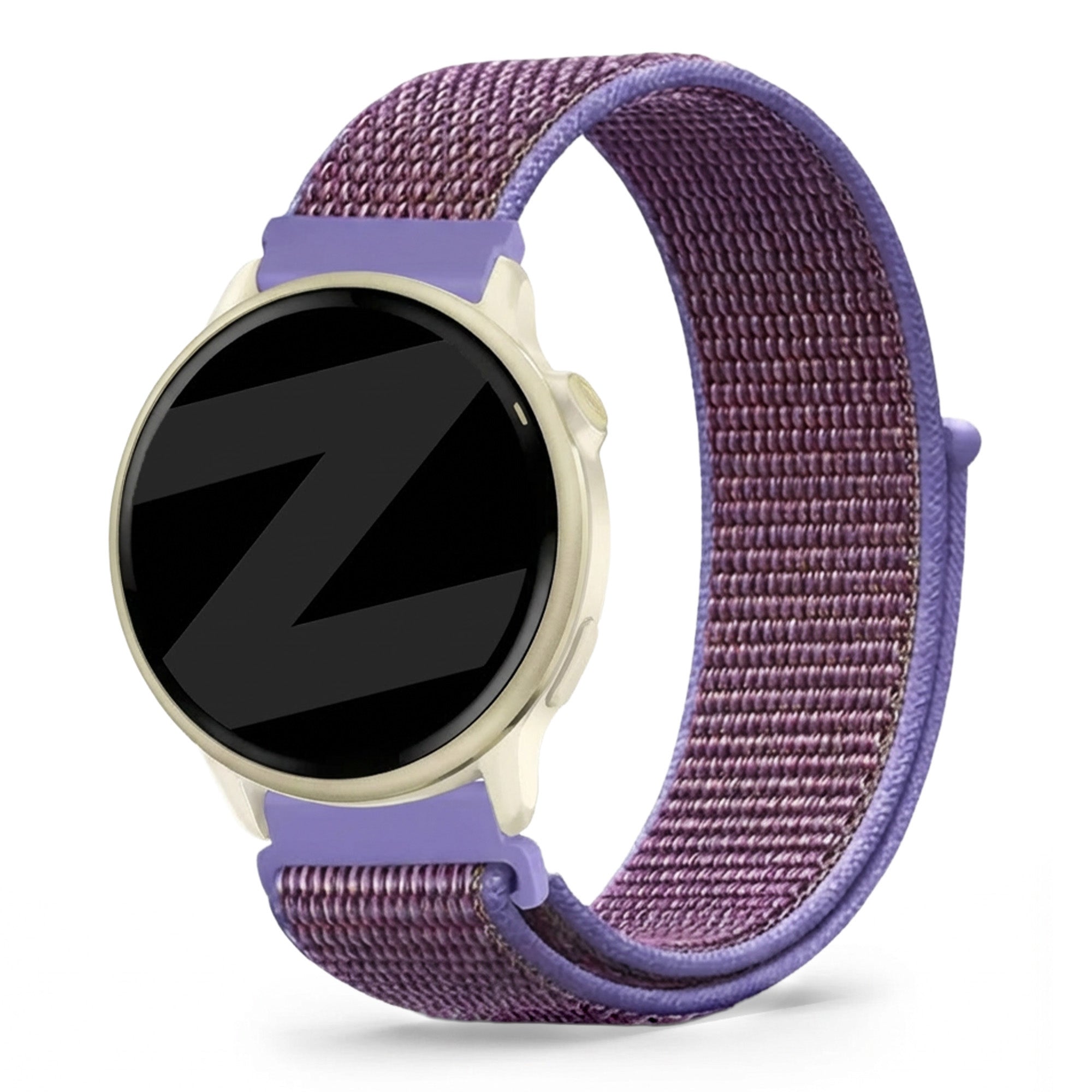 Bandz Garmin Vivoactive 6 nylon loop band (lila)