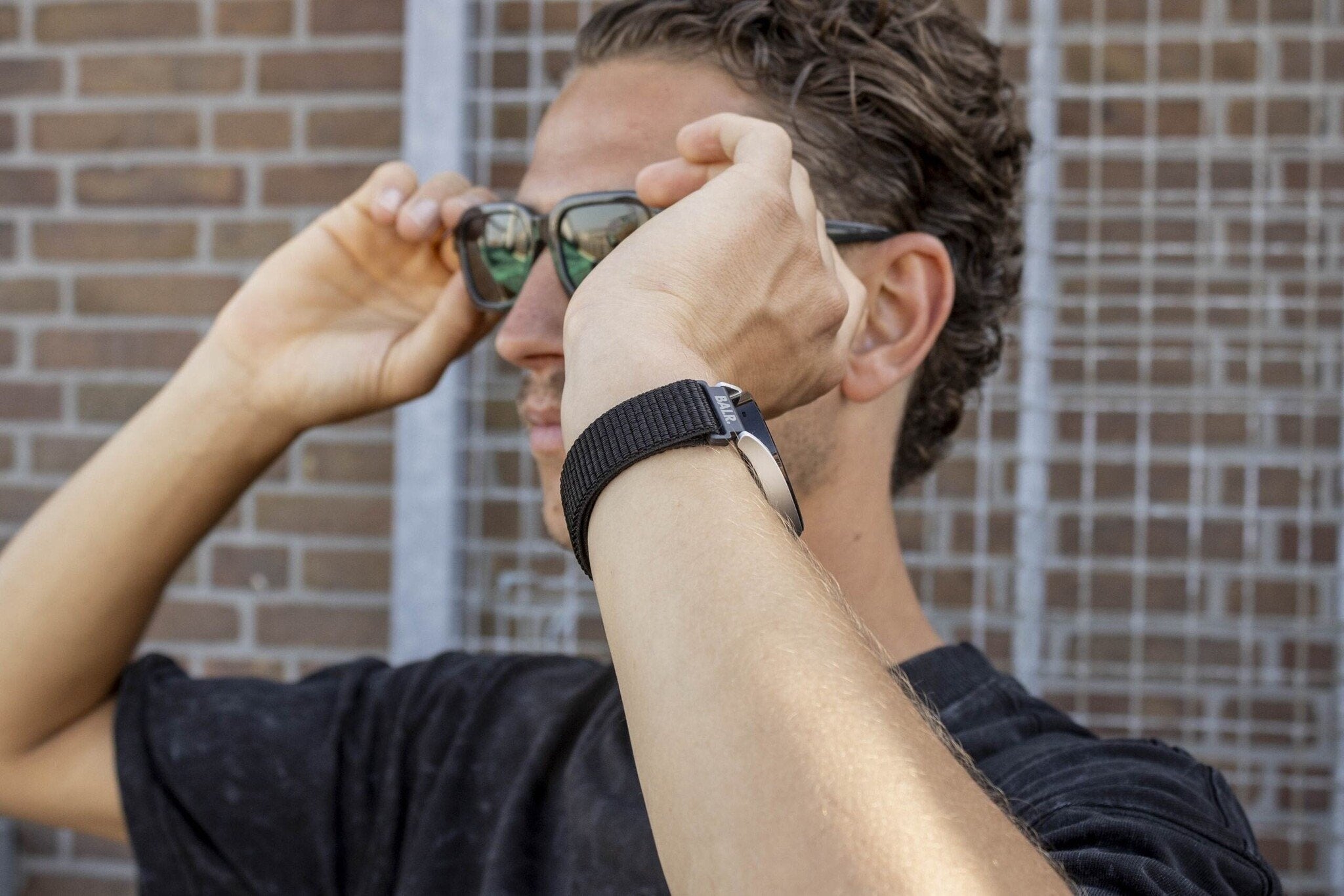 BALR Polar Ignite 3 nylon band (zwart)