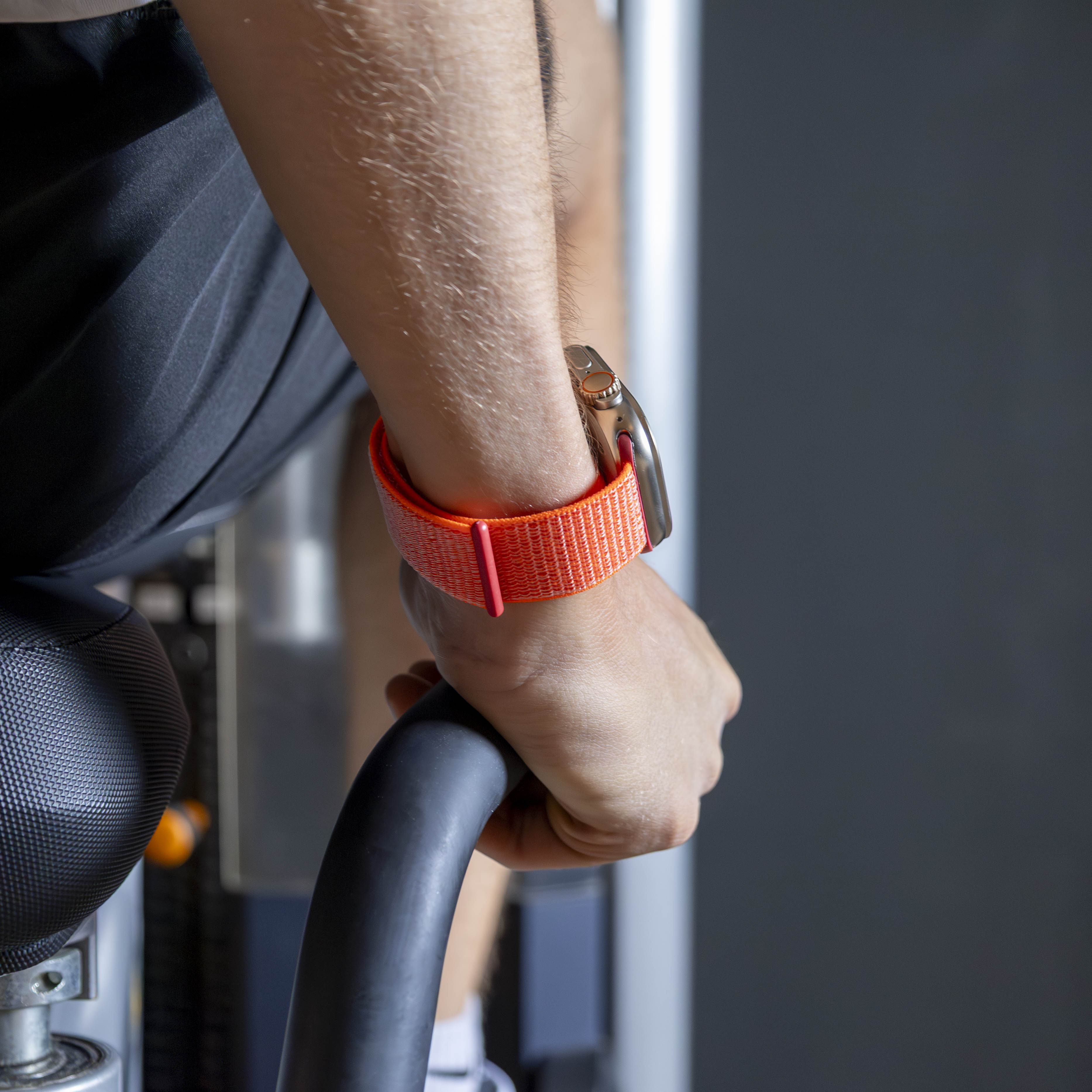 Apple Watch Ultra nylon band (oranje)