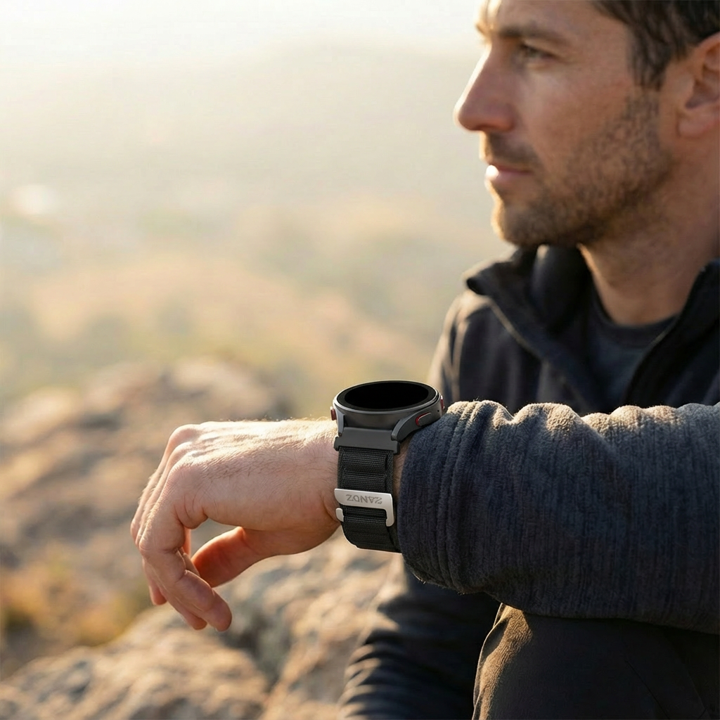 Bandz Suunto 5 Peak Alpine Nylon Strap (Black)