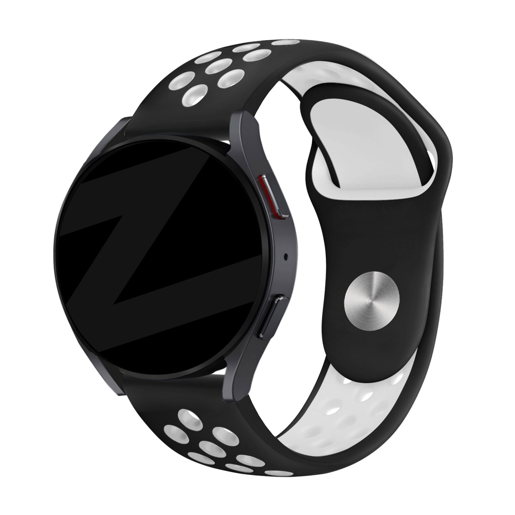 Bandz Coros Pace 2 sport band 'Deluxe' (zwart/wit)