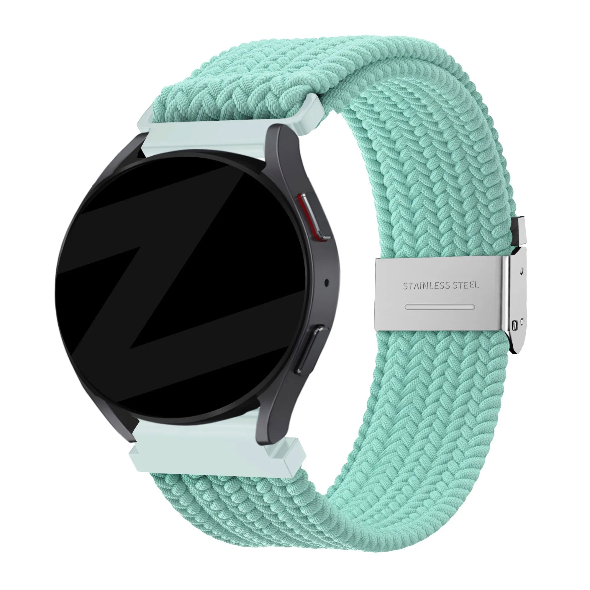 Bandz Coros Pace 2 gevlochten nylon band (turquoise)
