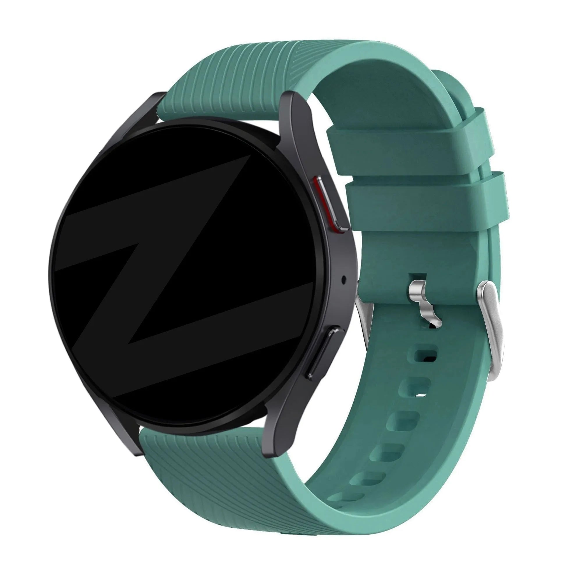 Bandz Coros Pace 3 siliconen band 'Deluxe' (dennengroen)