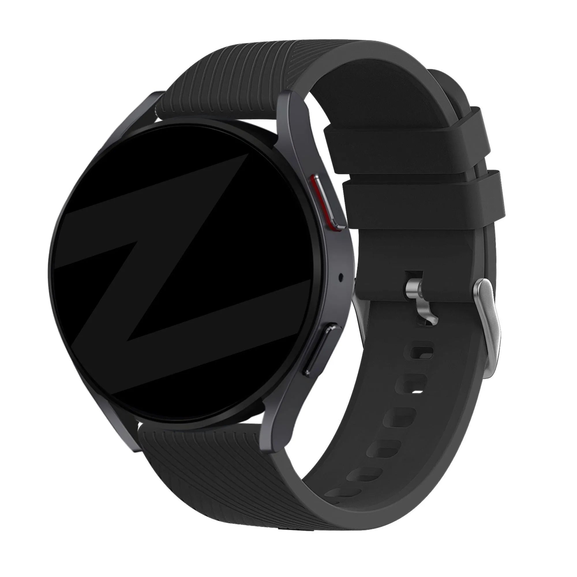 Bandz Gard Pro Health Smartwatch 3 - 41mm siliconen band 'Deluxe' (zwart)
