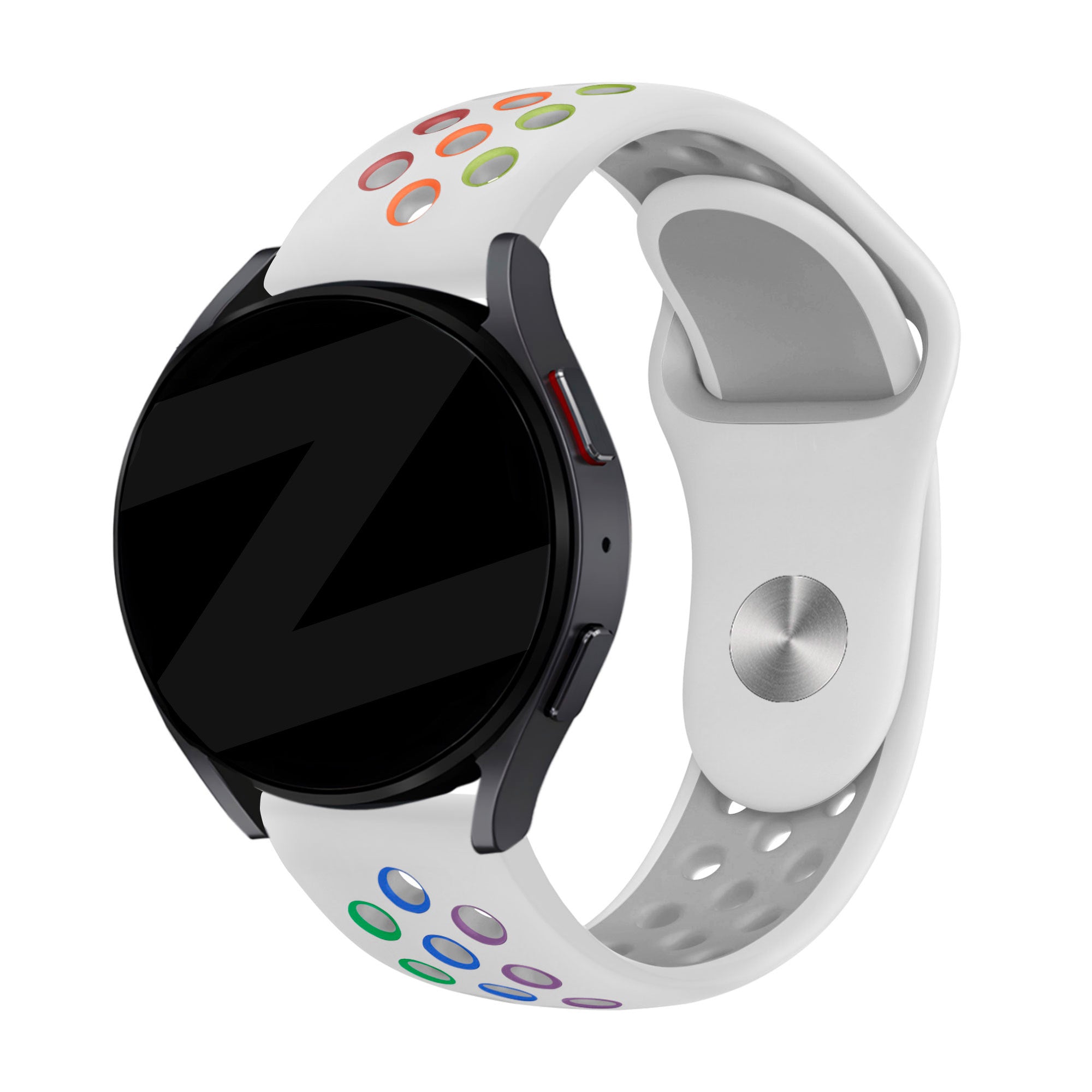Bandz Amazfit Cheetah 2 Pro Sport Strap 'Deluxe' (White/Colourful)