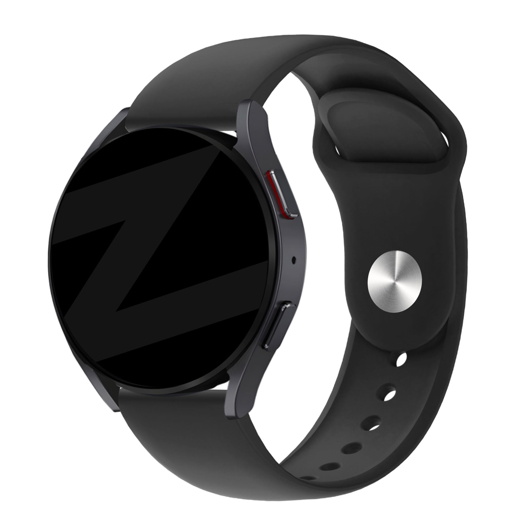Bandz Amazfit Bip 6 sport band 'Deluxe' (zwart)