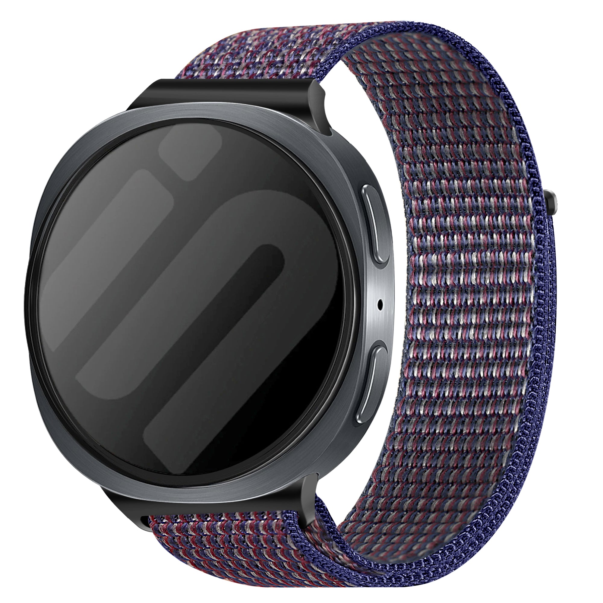 Samsung Galaxy Watch 8 Classic nylon bandje (indigo blauw)