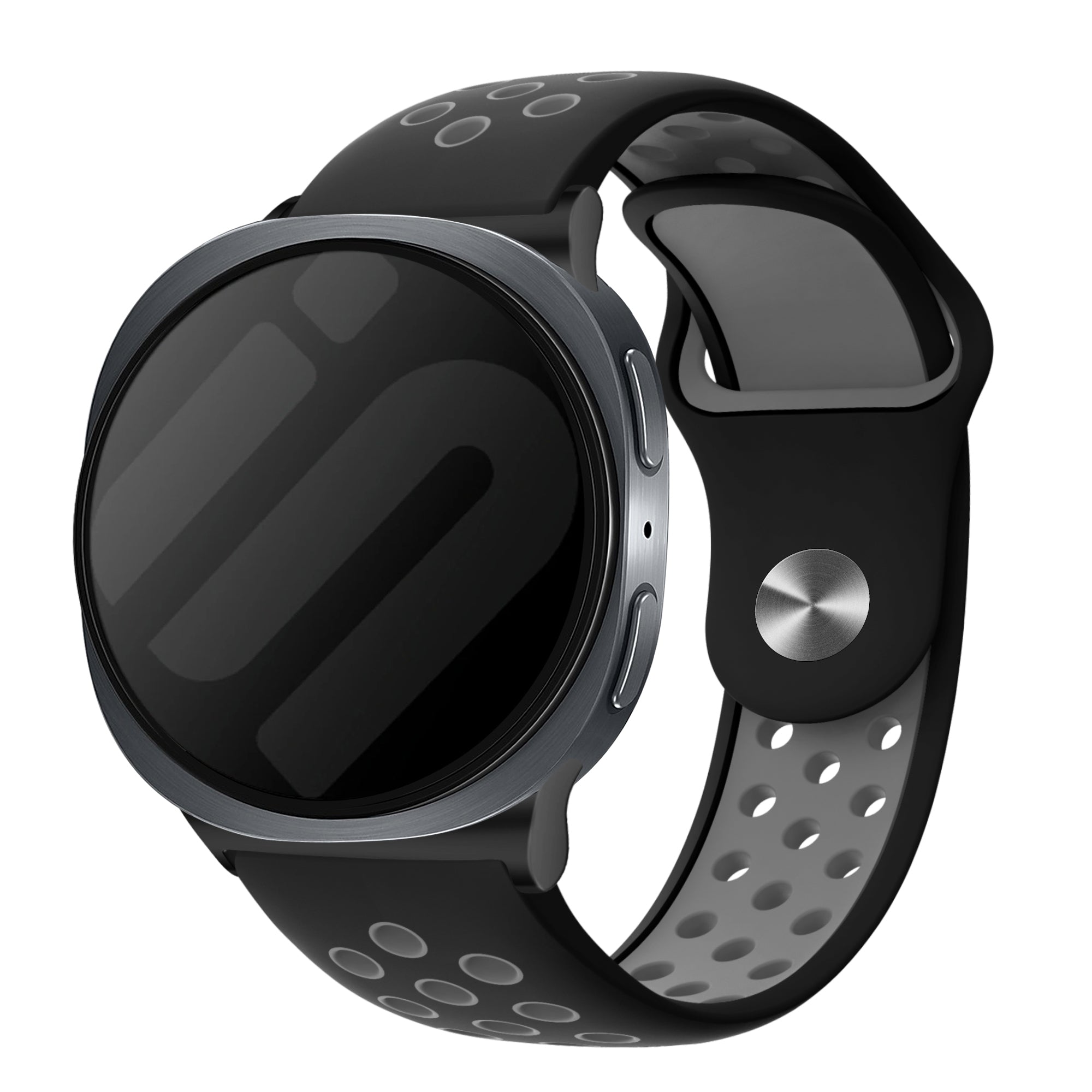Samsung Galaxy Watch 9 - 40mm sport bandje (zwart/grijs)