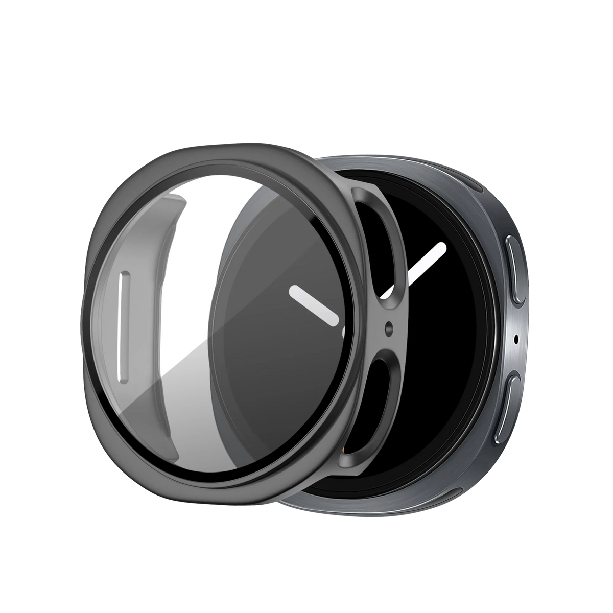Bandz Samsung Galaxy Watch 8 - 44mm / 9 - 44mm PC Cover with Glass