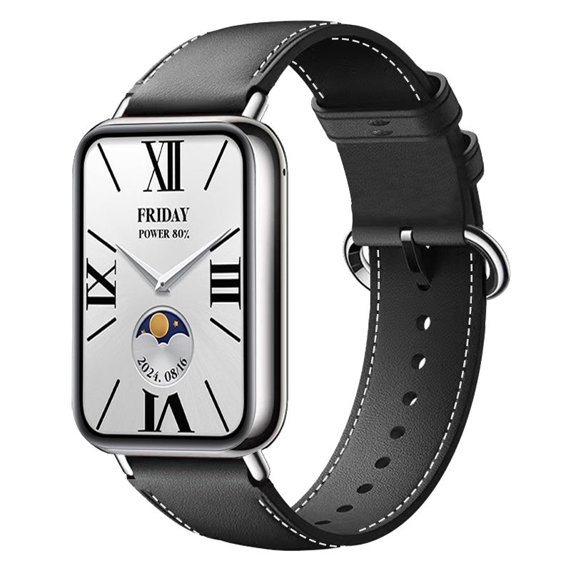 Redmi Watch 5 leren bandje (zwart)