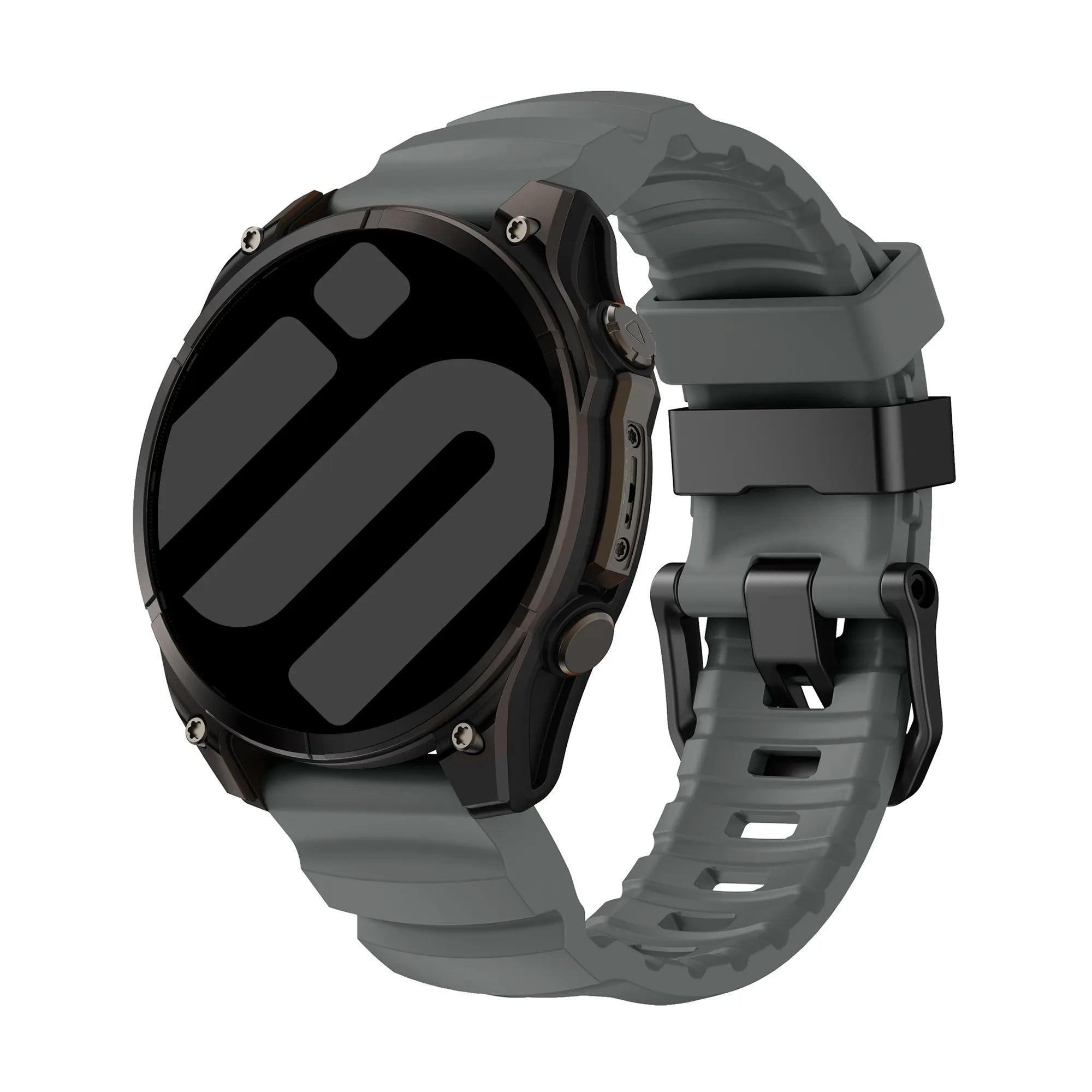Garmin Instinct E - 45mm trail siliconen band (donkergrijs)