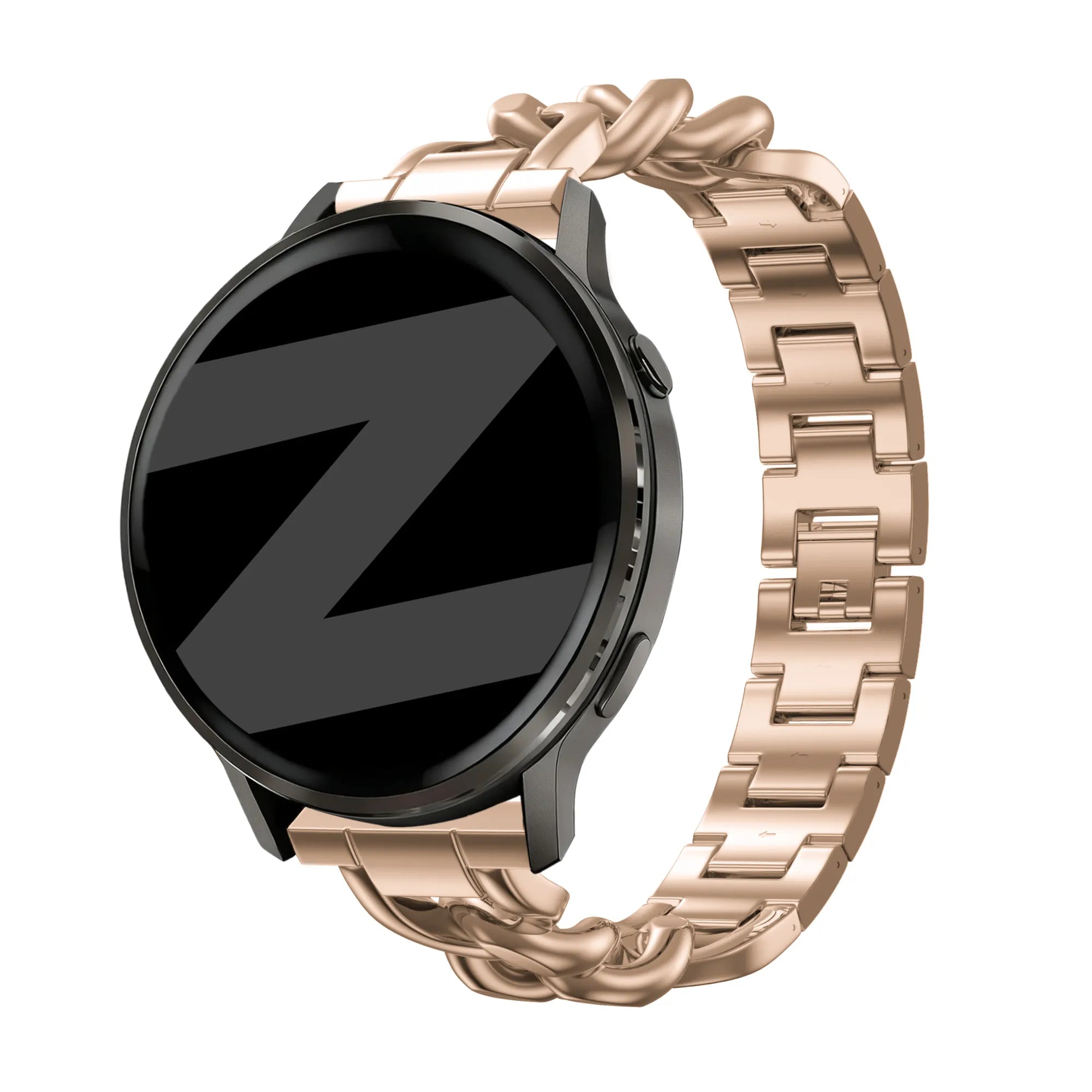 Bandz Oppo Watch X2 Mini metalen band 'Chains' (roségoud)