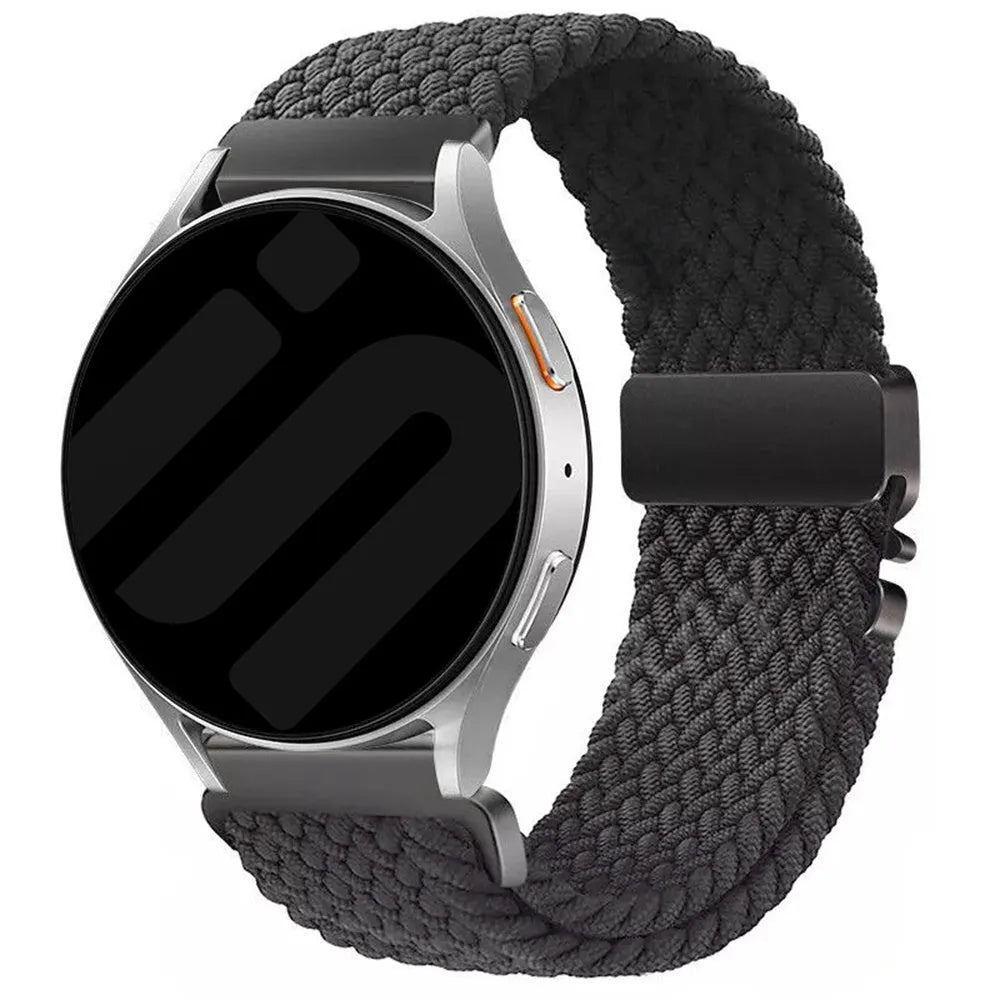 OnePlus Watch gevlochten band met P-buckle (grijs)