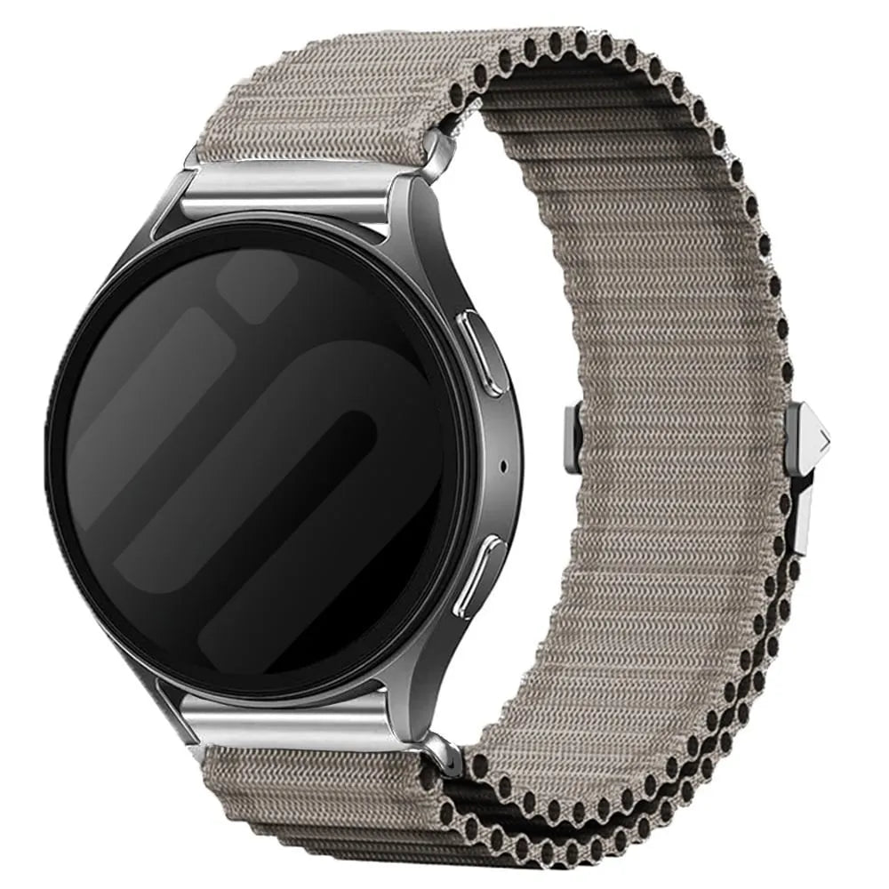 Amazfit Bip 6 outdoor nylon bandje (grijs)