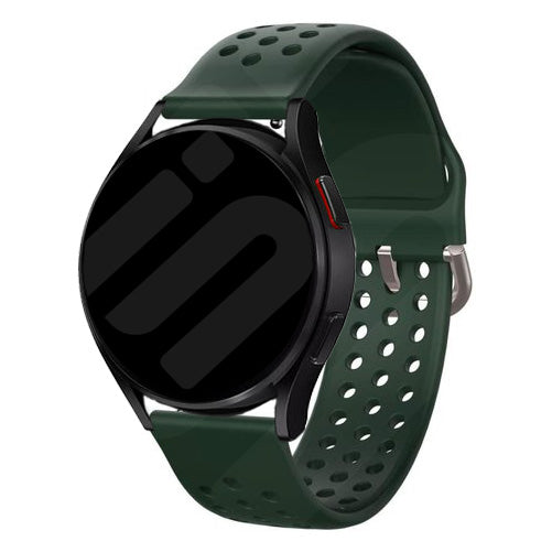 Withings ScanWatch Nova Silicone Air Strap (Dark Green)