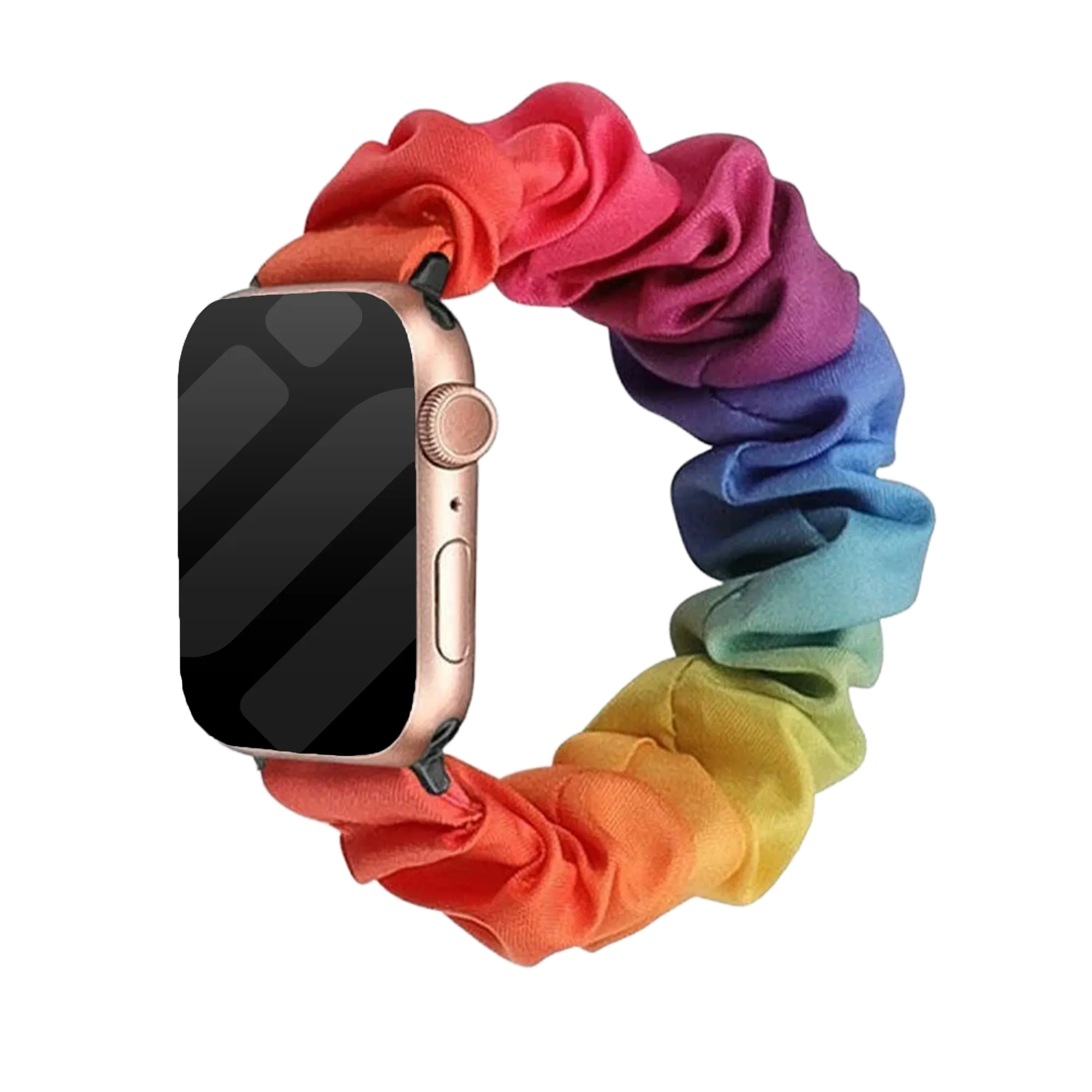 Apple Watch Scrunchie bandje (kleurrijk)