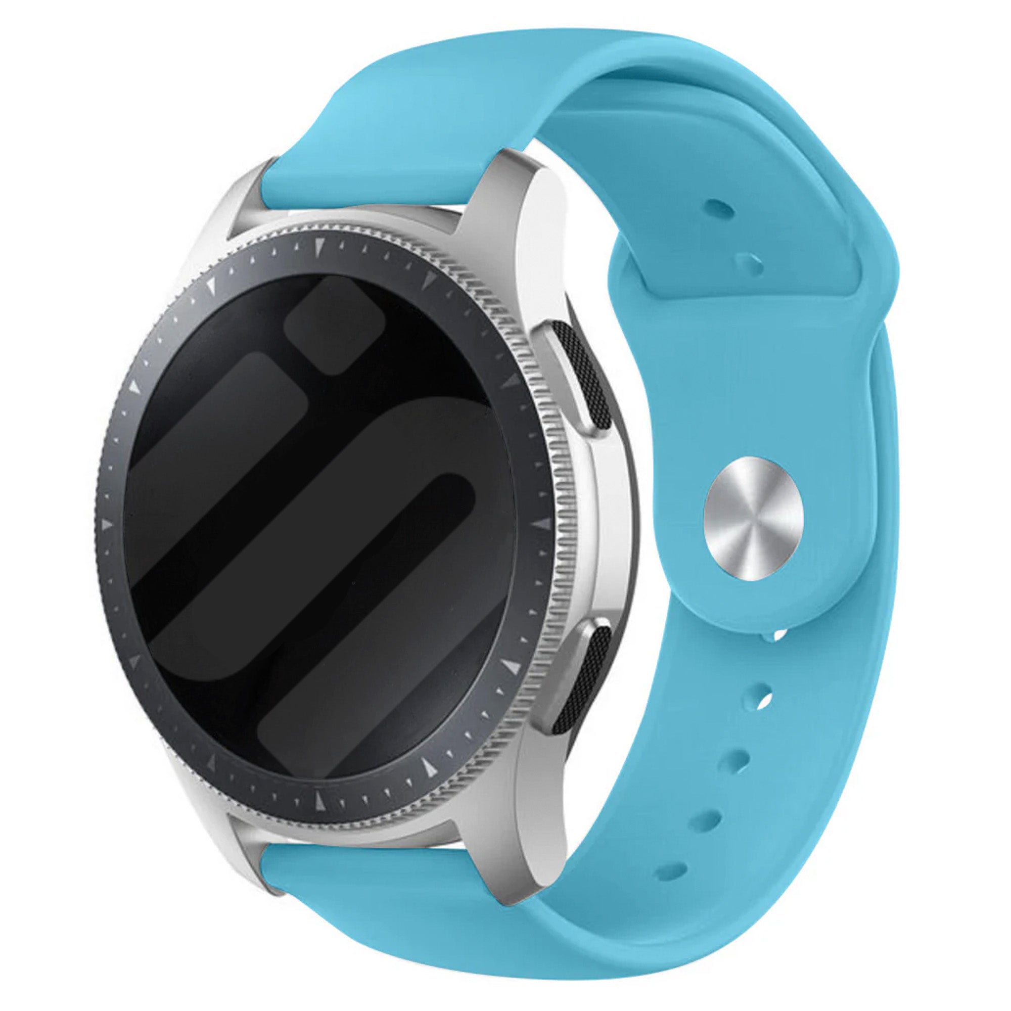 Samsung Galaxy Watch 7 - 44mm sport bandje (lichtblauw)