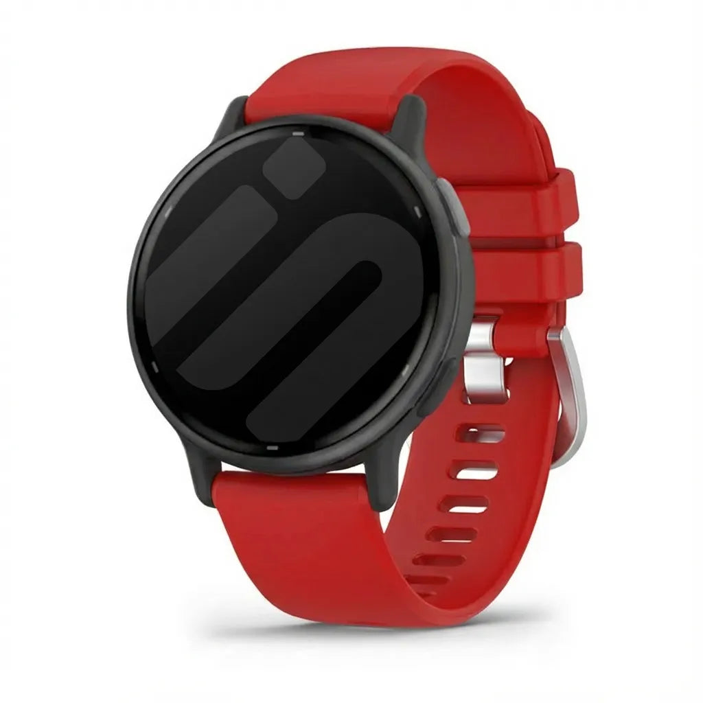 Garmin Vivoactive 5 siliconen classic bandje (rood)
