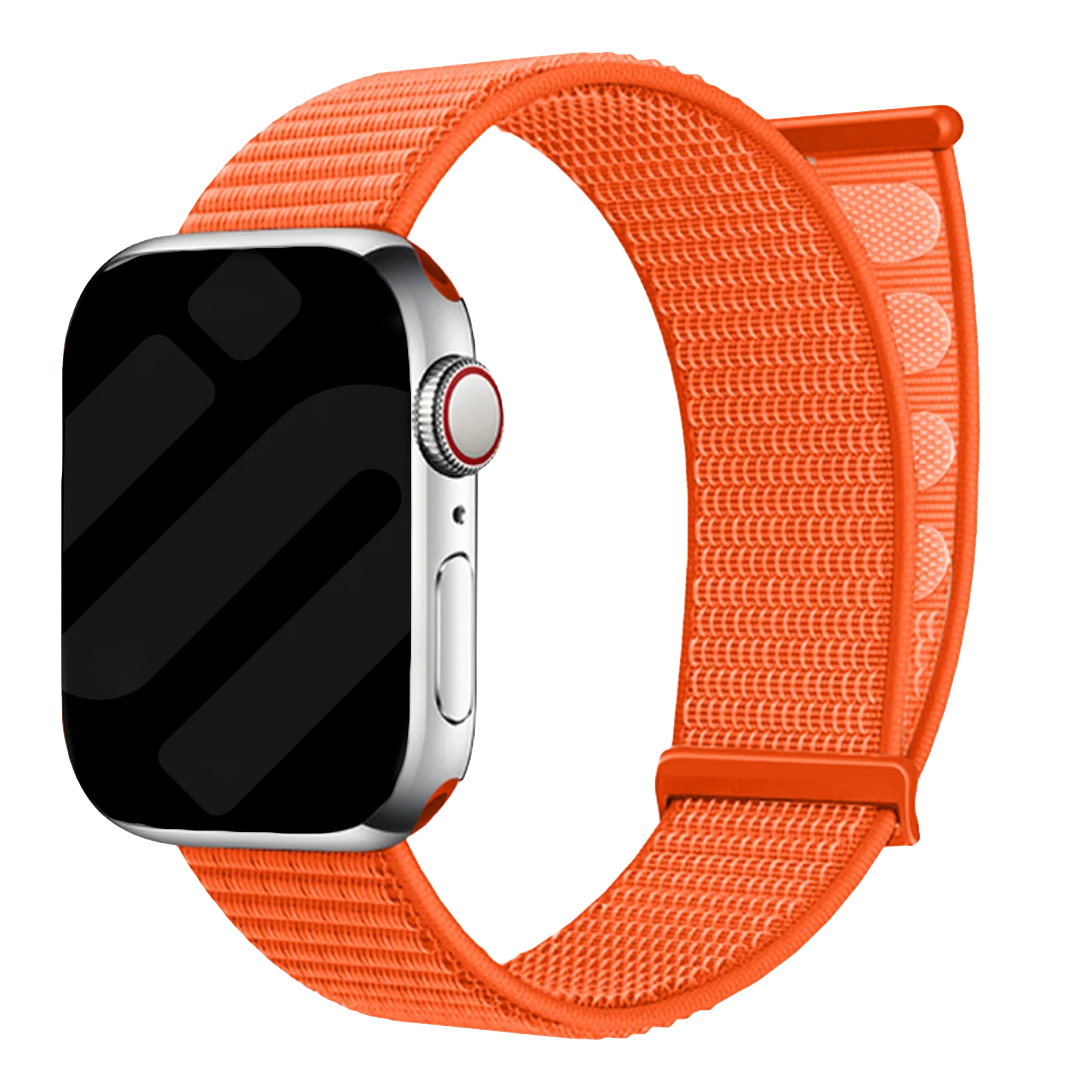 Apple Watch Ultra nylon loop bandje (oranje)