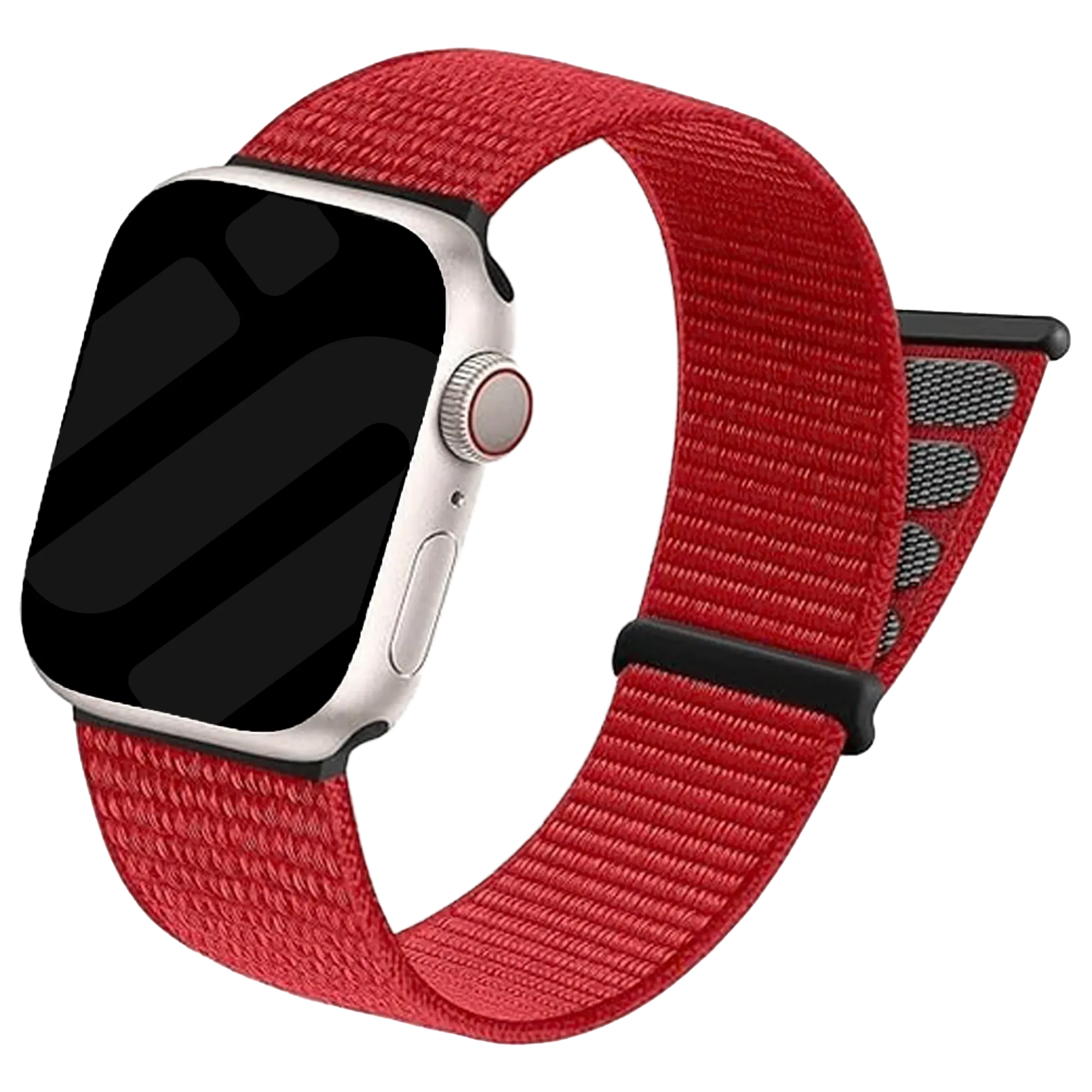 Apple Watch nylon loop bandje (rood)