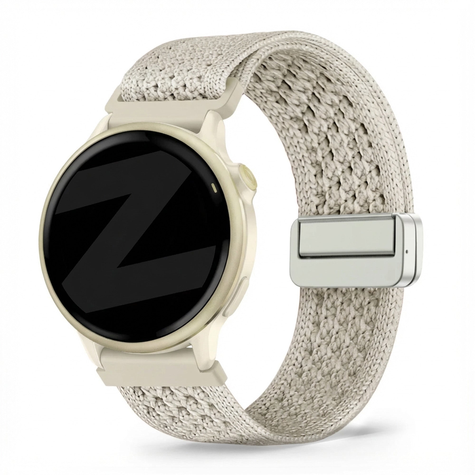 Bandz Garmin Vivoactive 6 vintage nylon band (sterrenlicht)