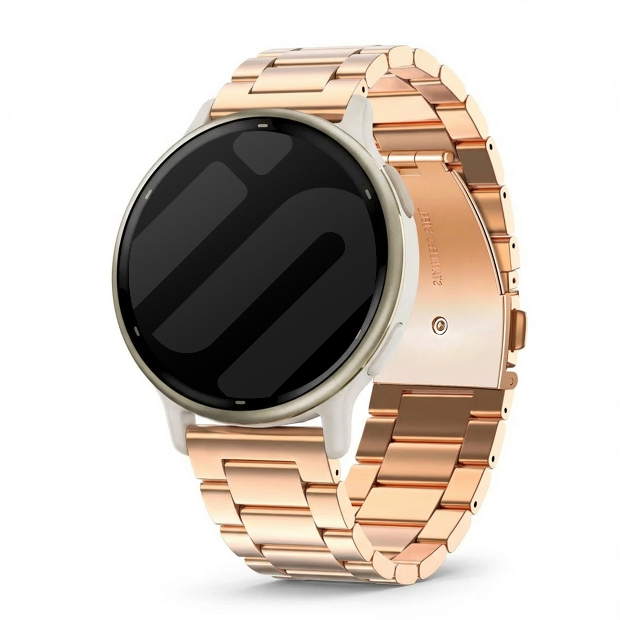Garmin Vivoactive 5 stalen band (roségoud)